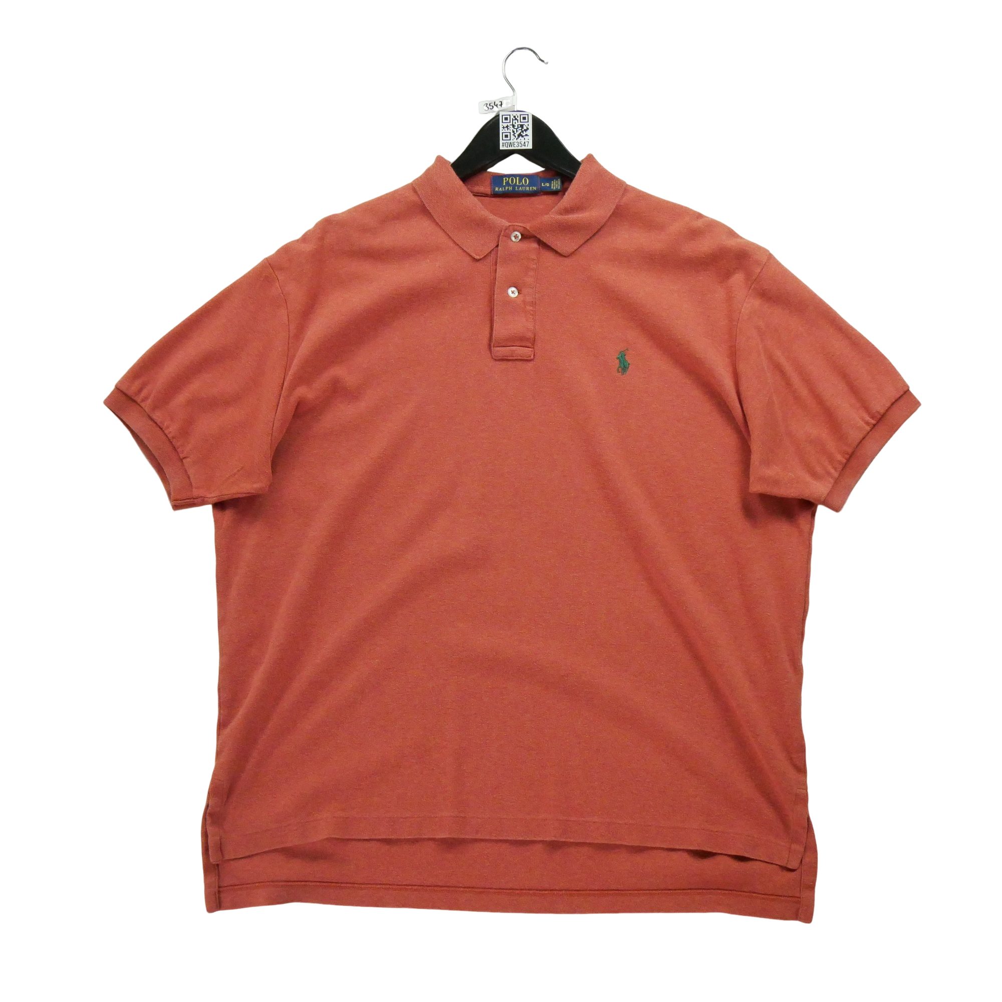 Polo manches courtes Homme  Orange 2