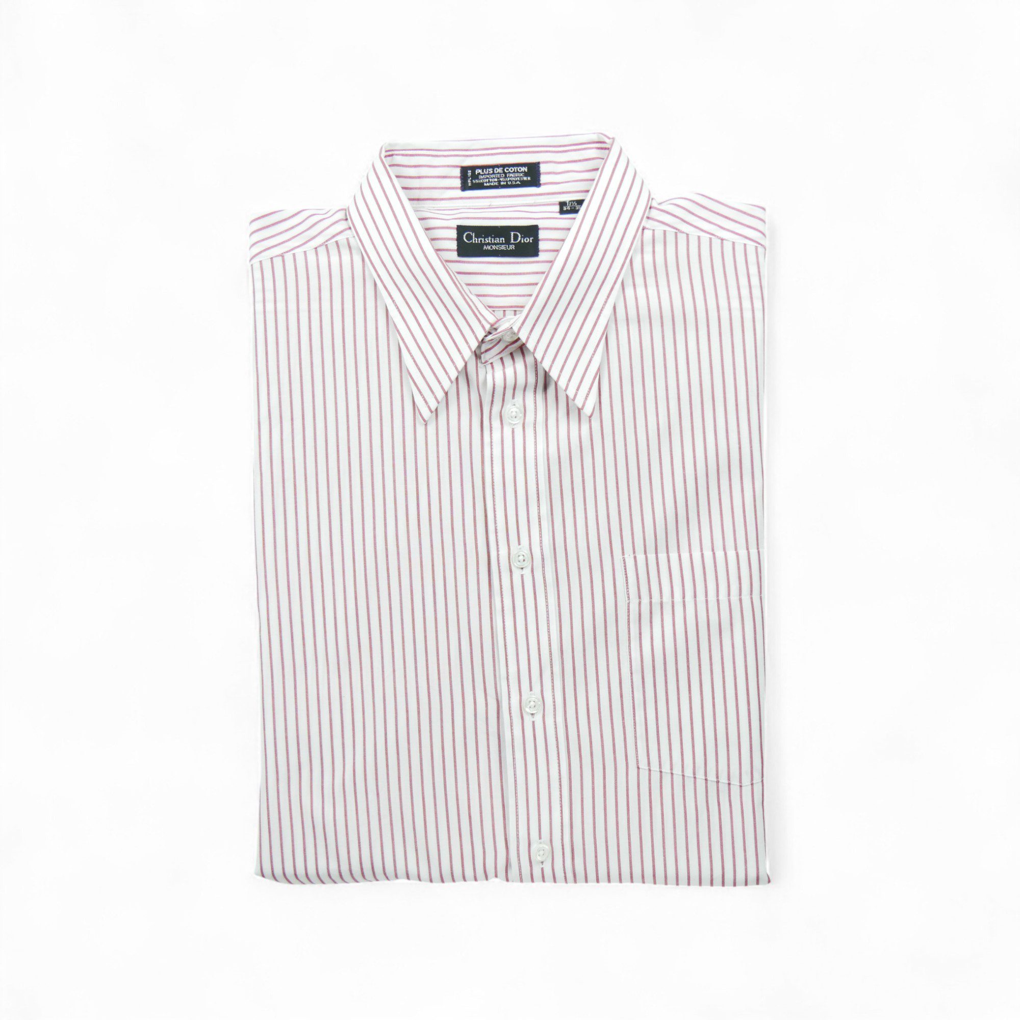 Chemise Christian Dior Homme à rayures - Excellent état
