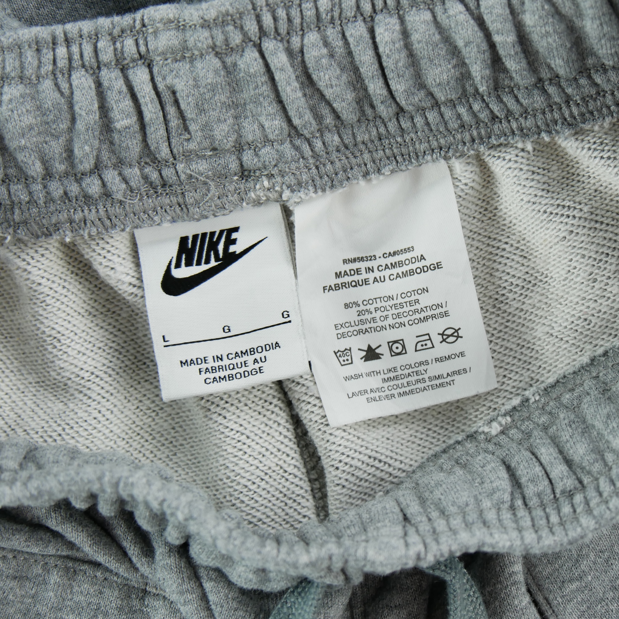 Short Homme  cargo Gris 3