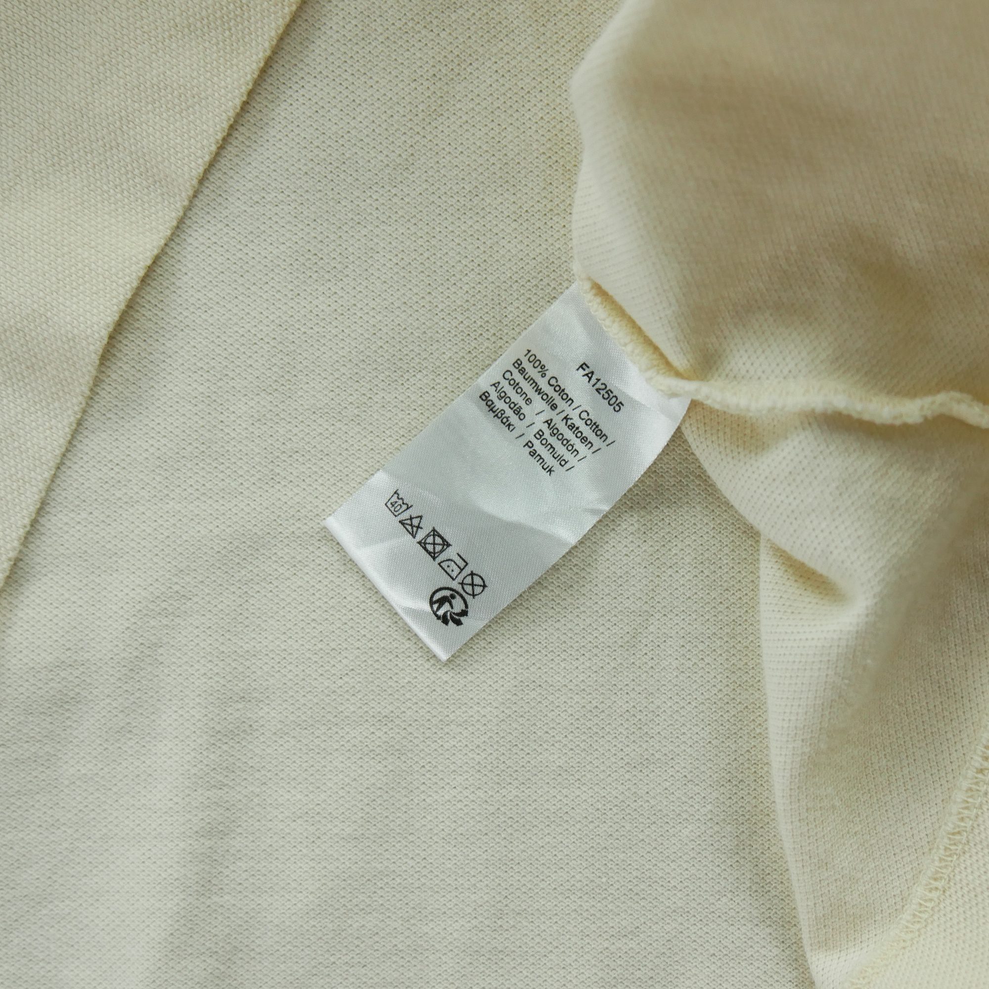 Polo manches courtes Homme  Beige 7