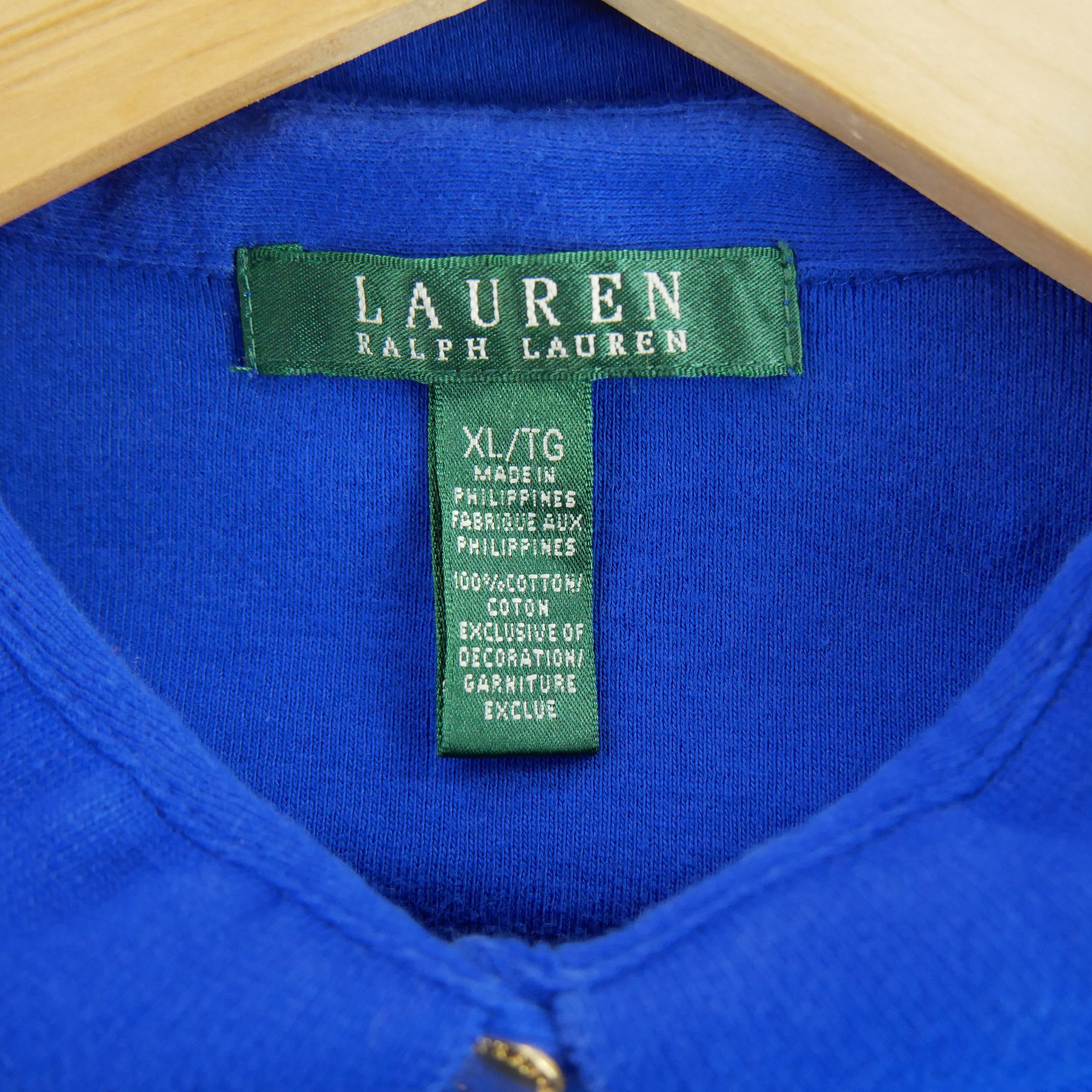 Polo manches longues Femme  Bleu 5