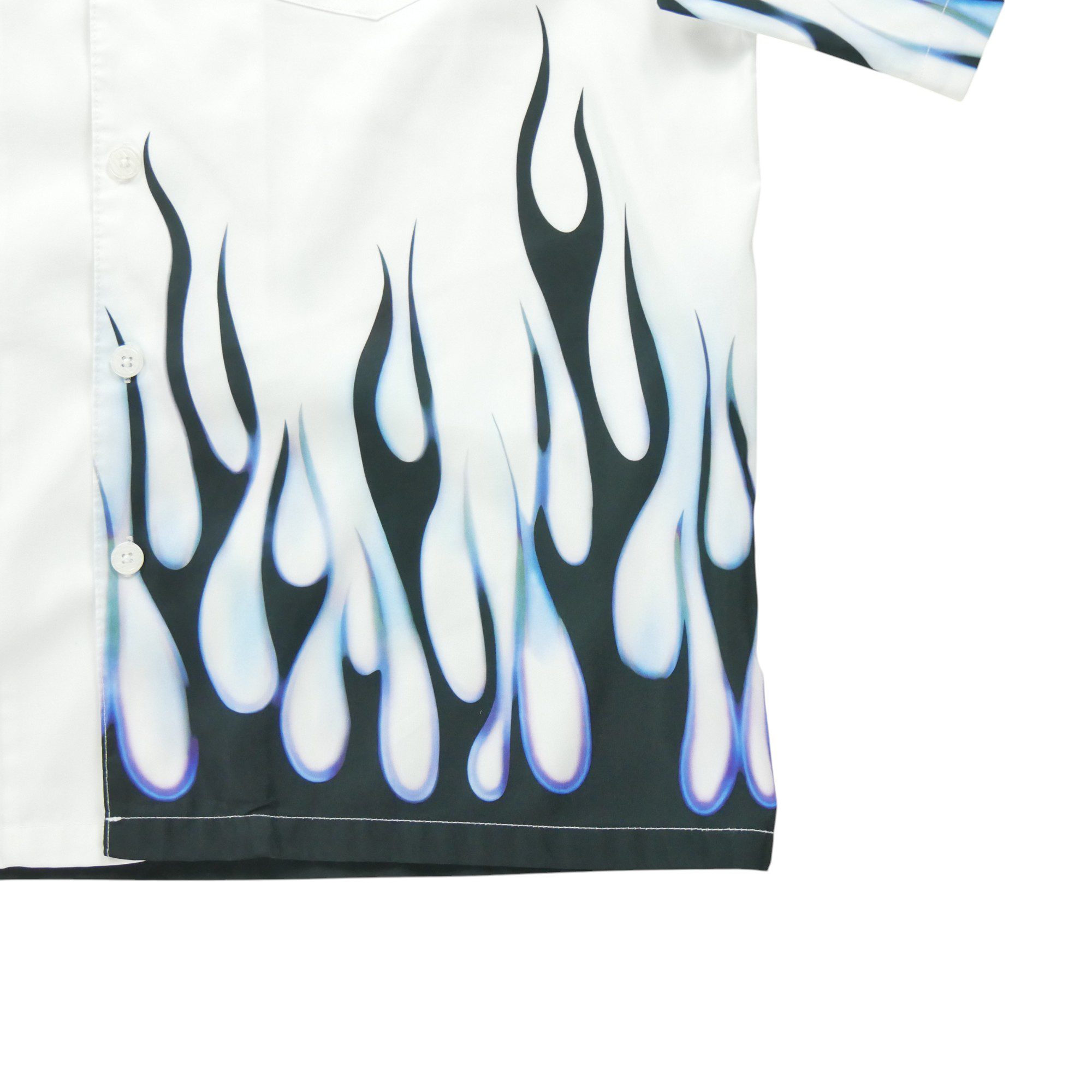 Chemise détente Homme à motifs Blanc 5