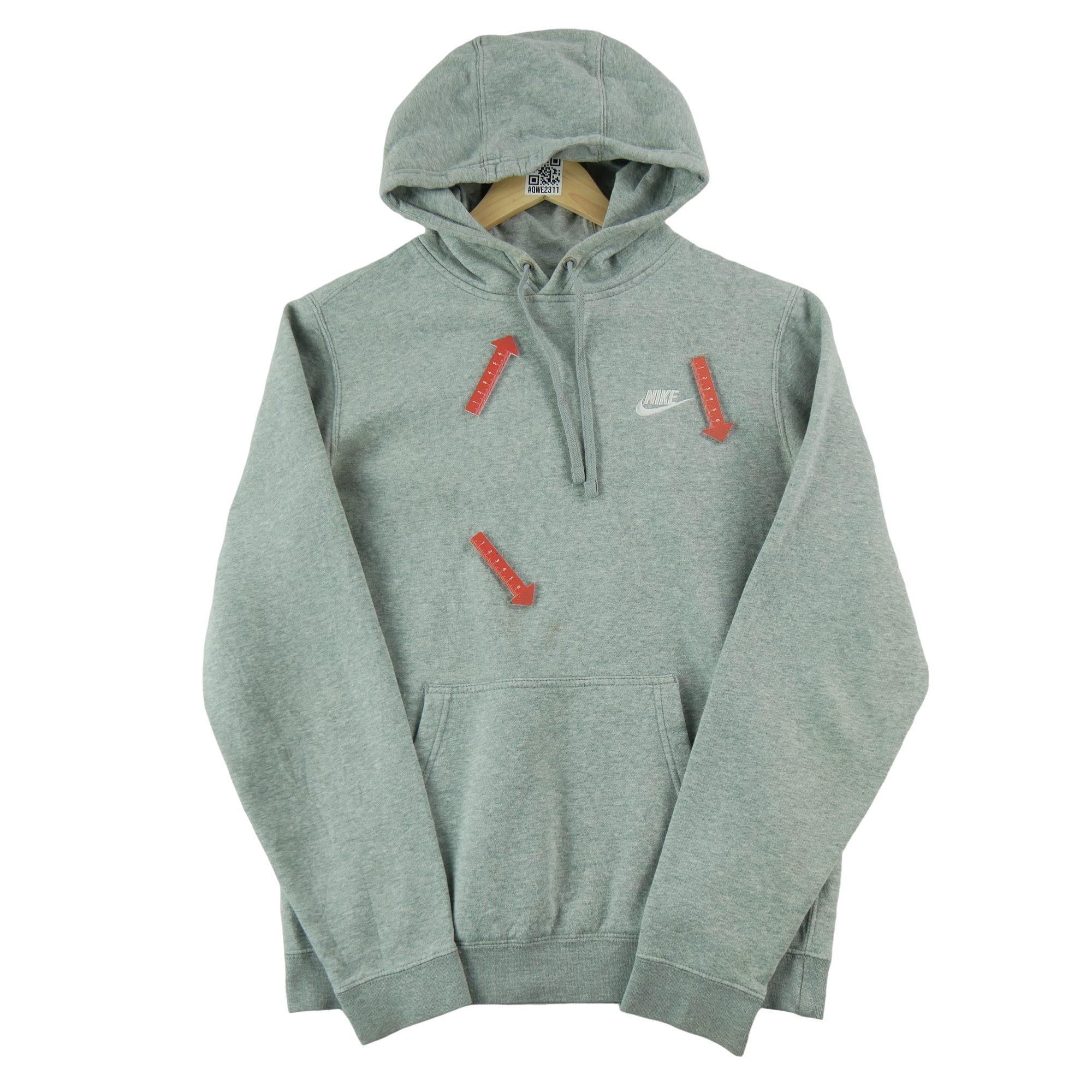 Sweat à capuche Homme  Gris 4