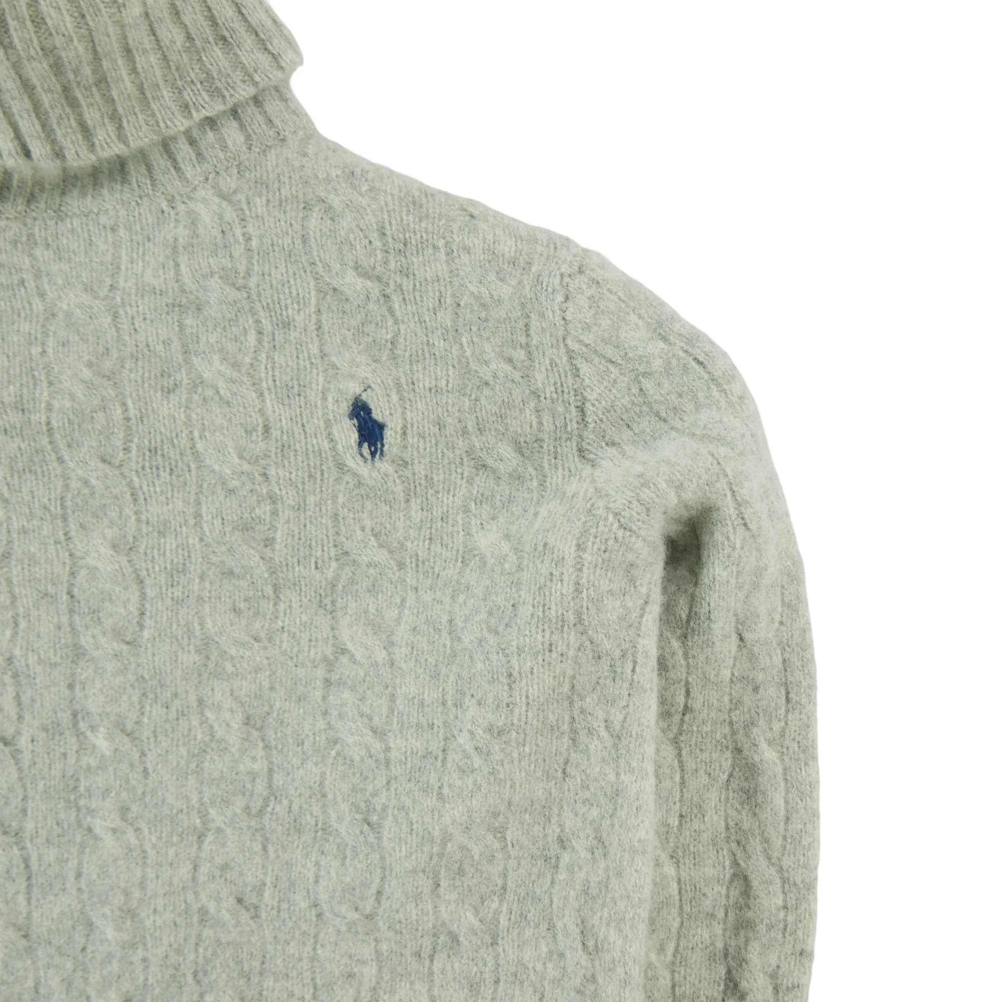 Pull Femme  col roulé Gris 3