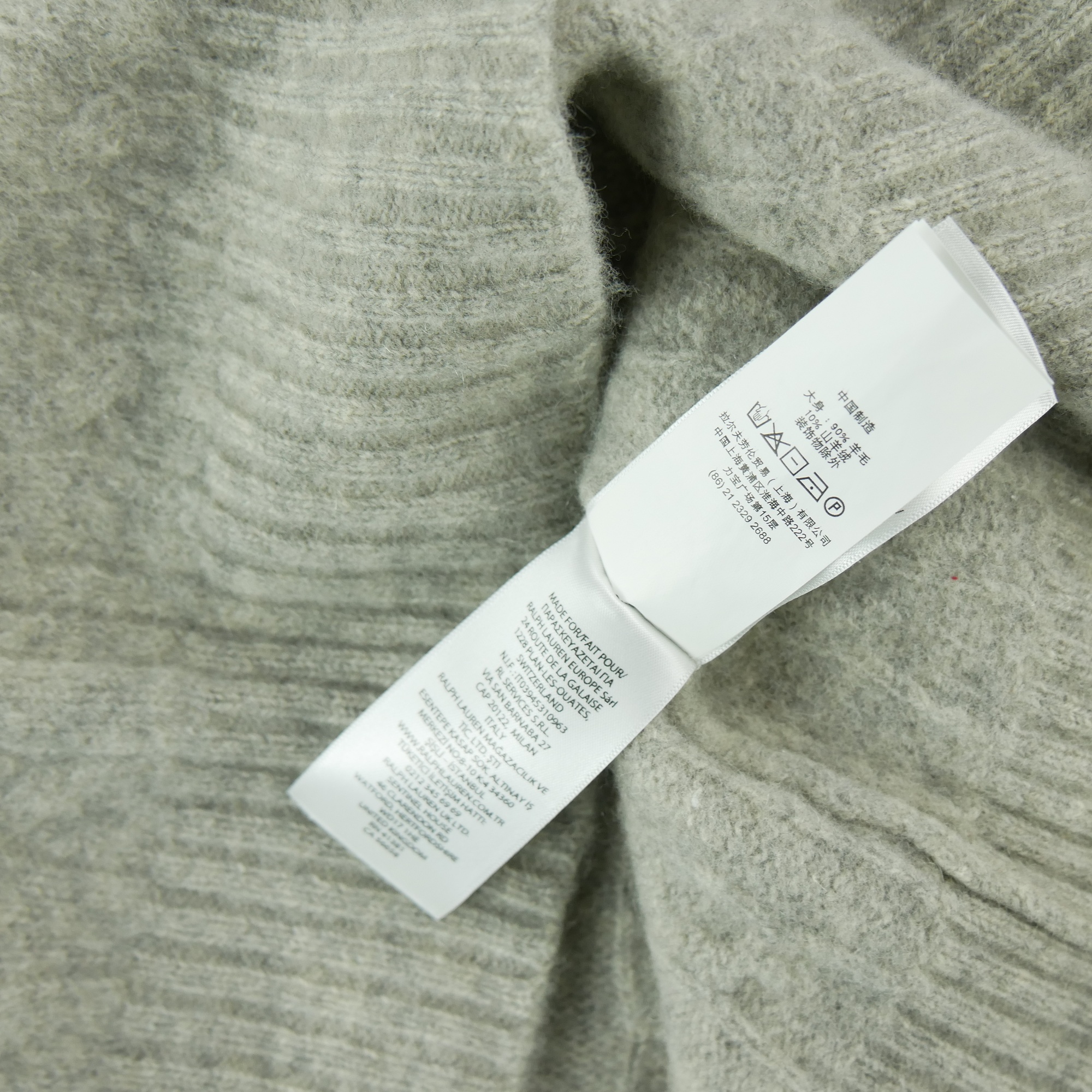 Pull Femme  col roulé Gris 6