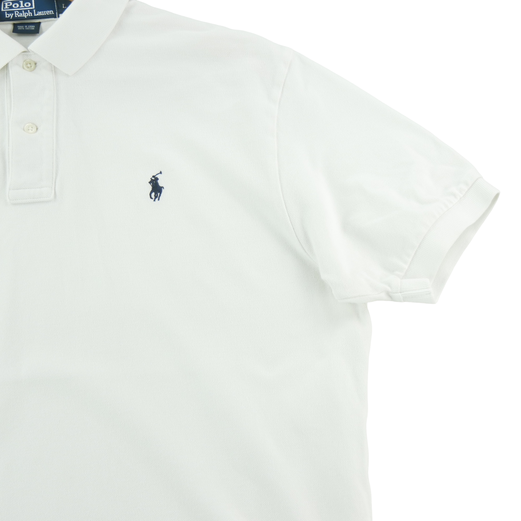 Polo manches courtes Homme  Blanc 4