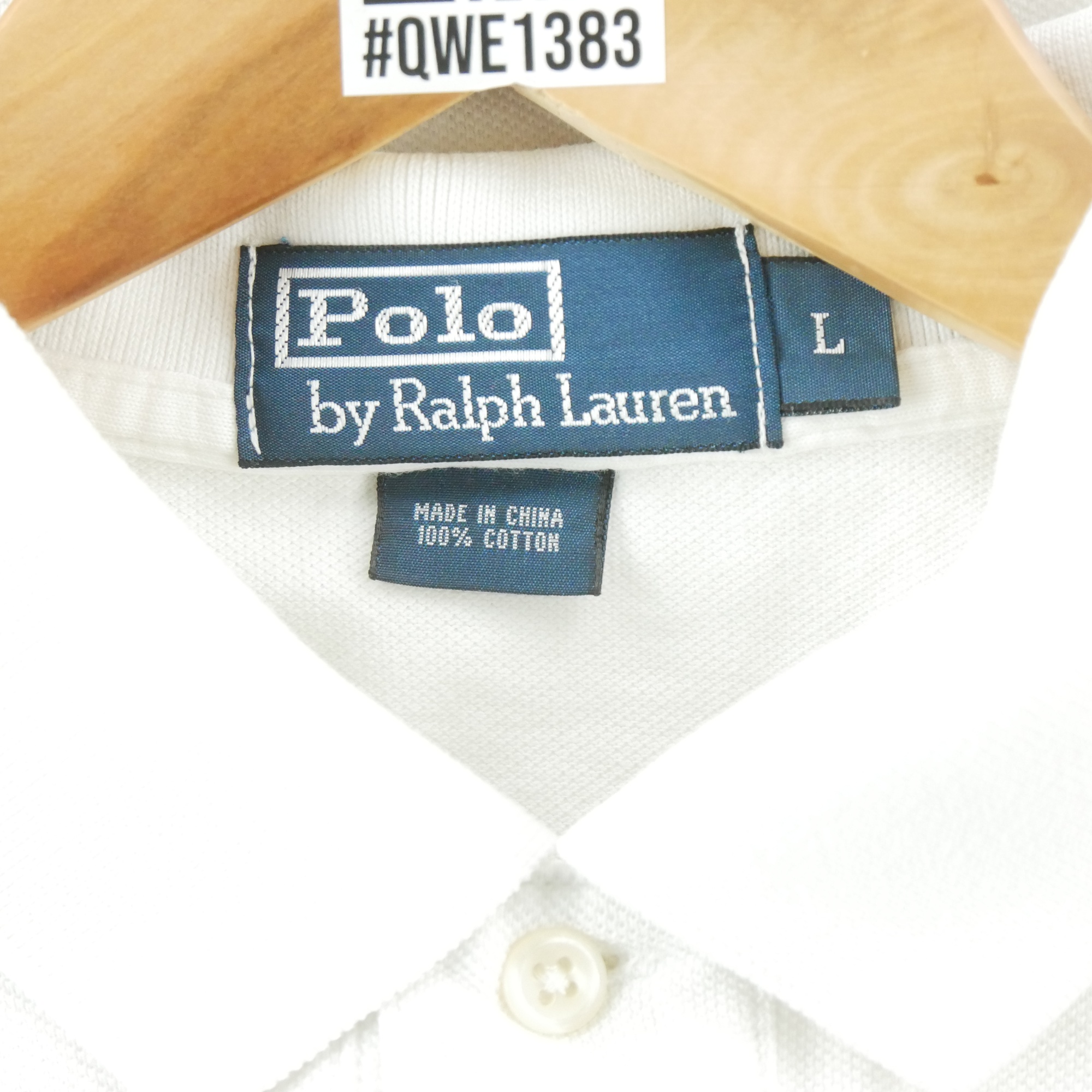 Polo manches courtes Homme  Blanc 7