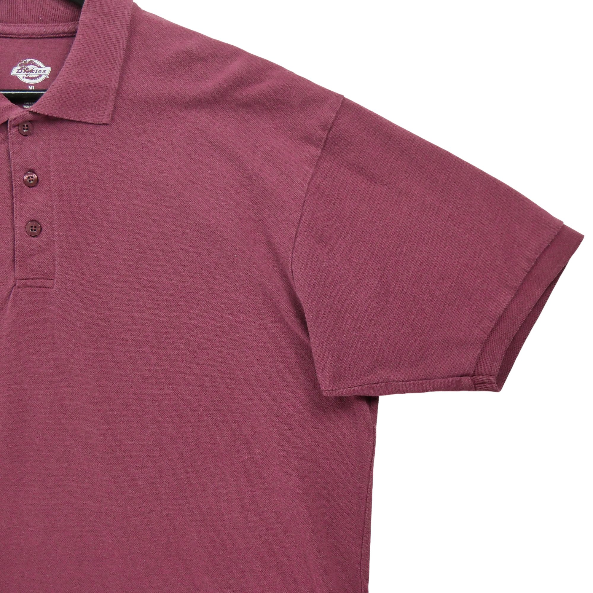 Polo manches courtes Homme  Bordeaux 4