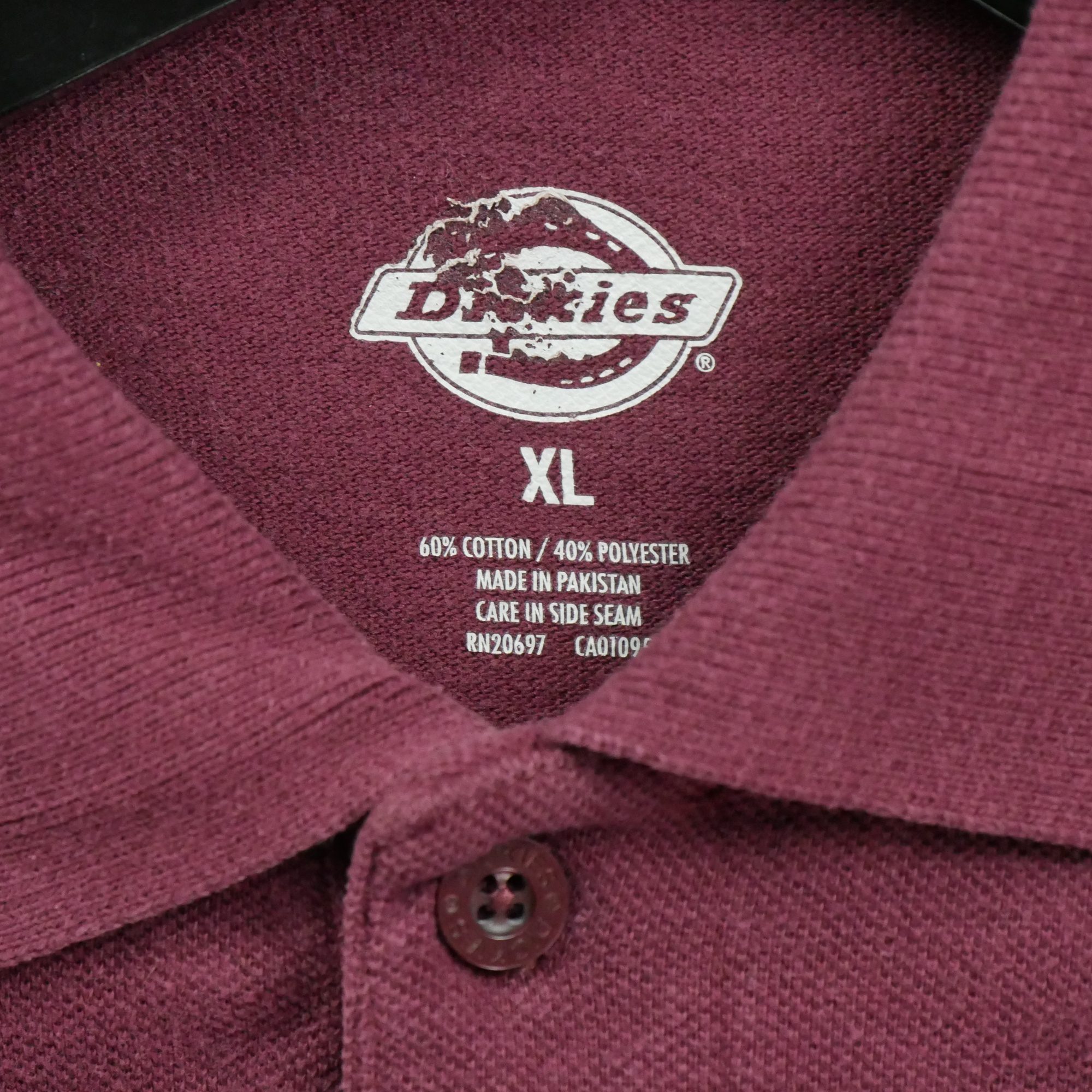 Polo manches courtes Homme  Bordeaux 5