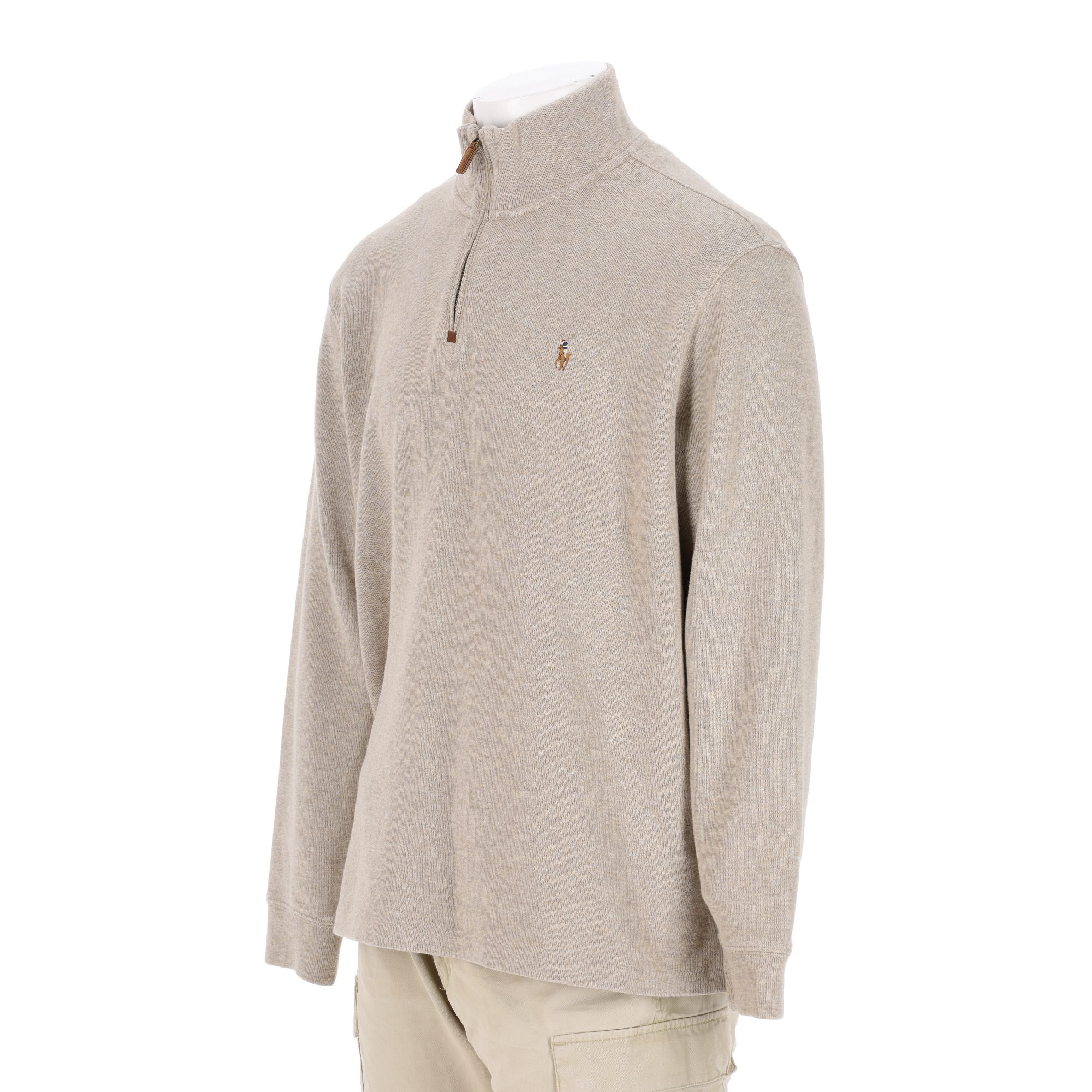 Pull Homme  col camionneur quarter-zip 3