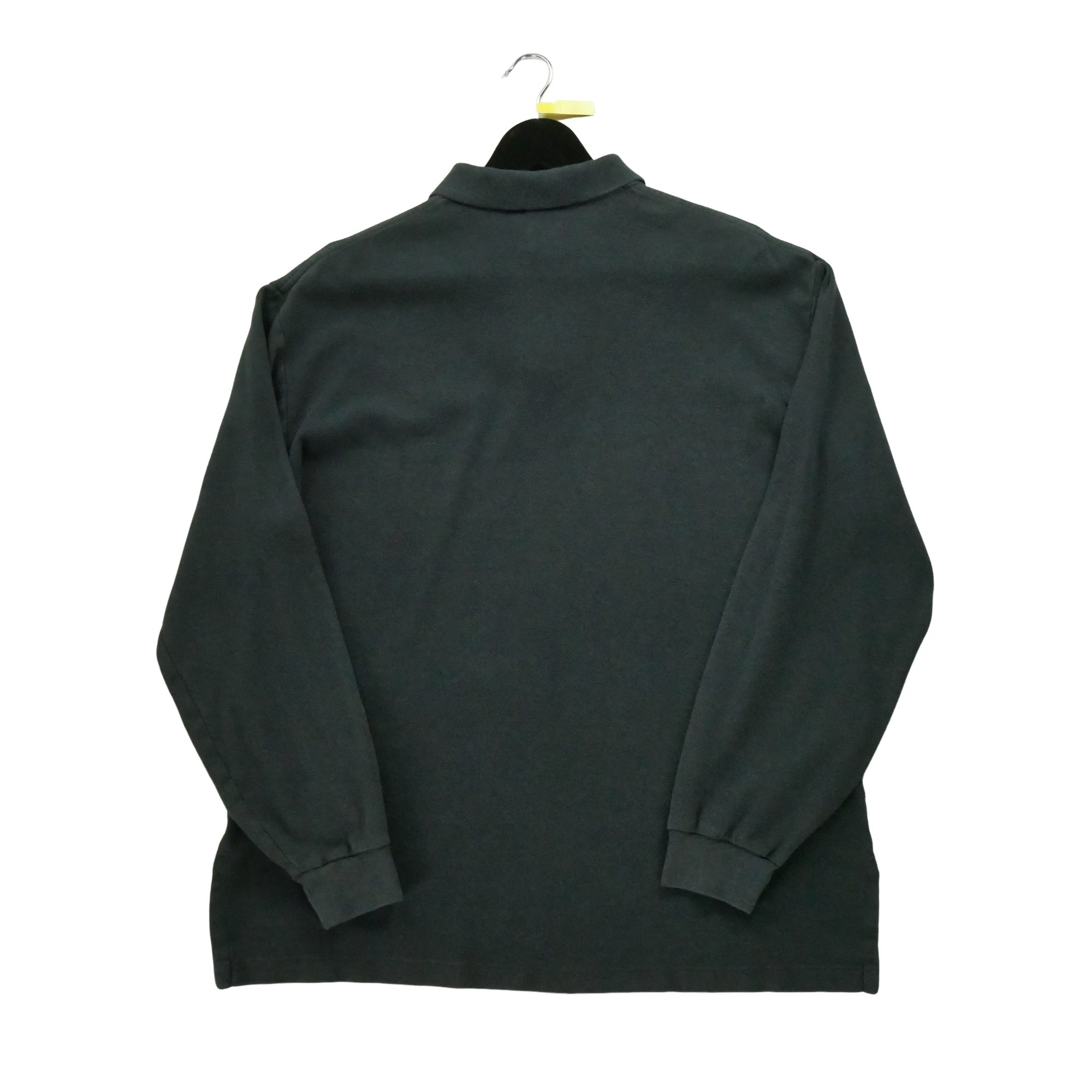 Polo manches longues Homme  Noir 2