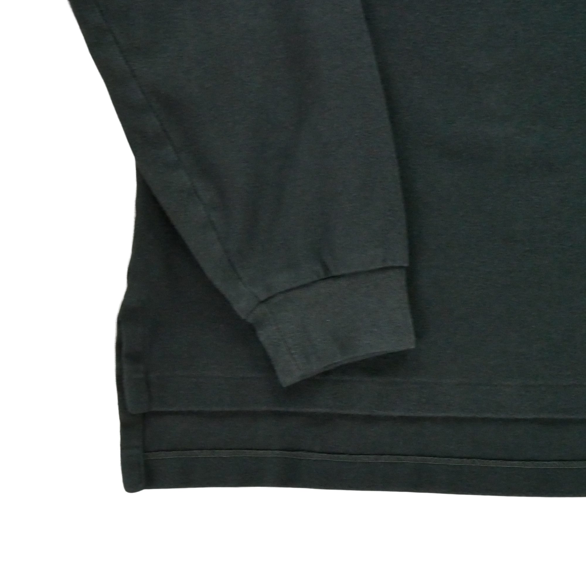 Polo manches longues Homme  Noir 4