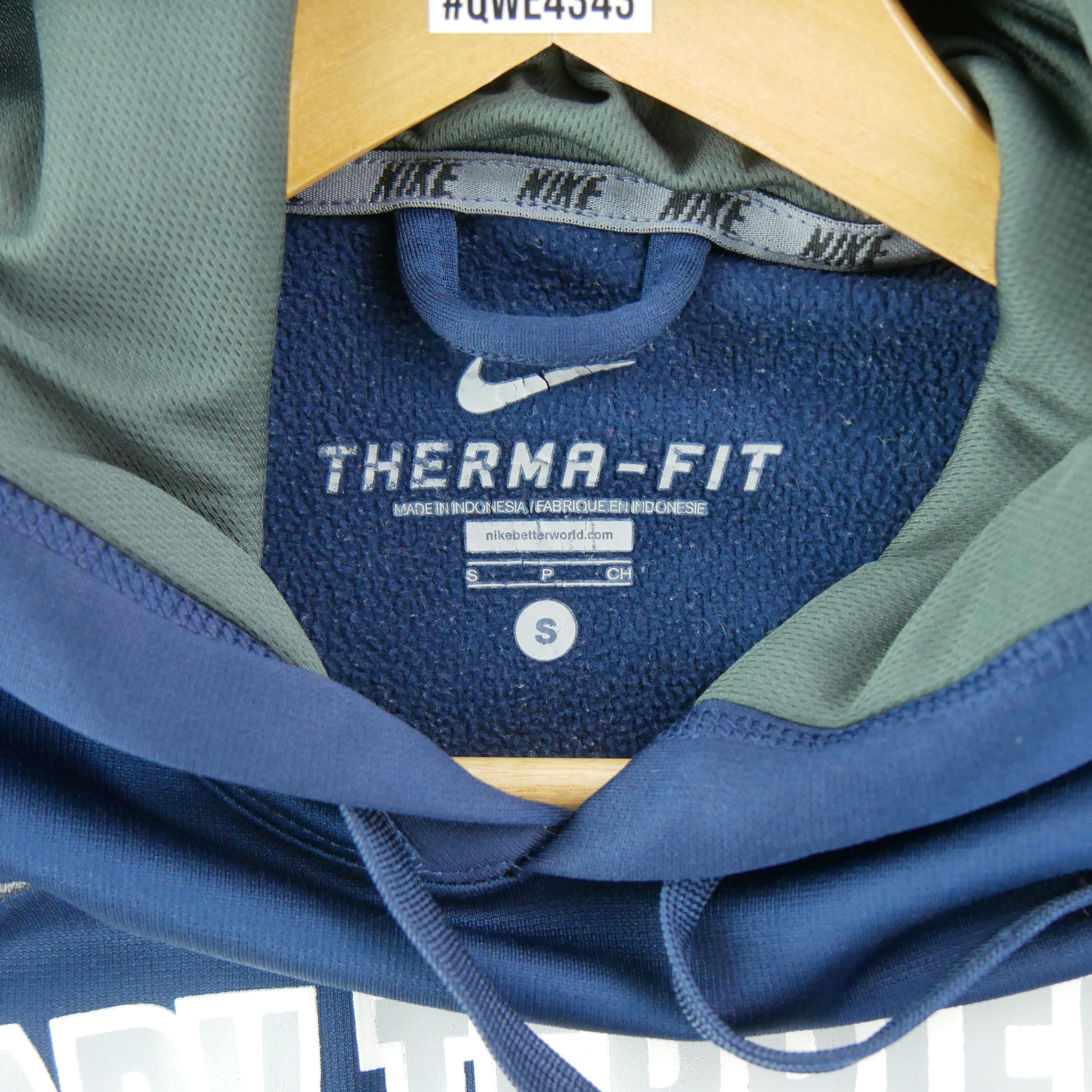 Sweat à capuche Femme  Marine 6