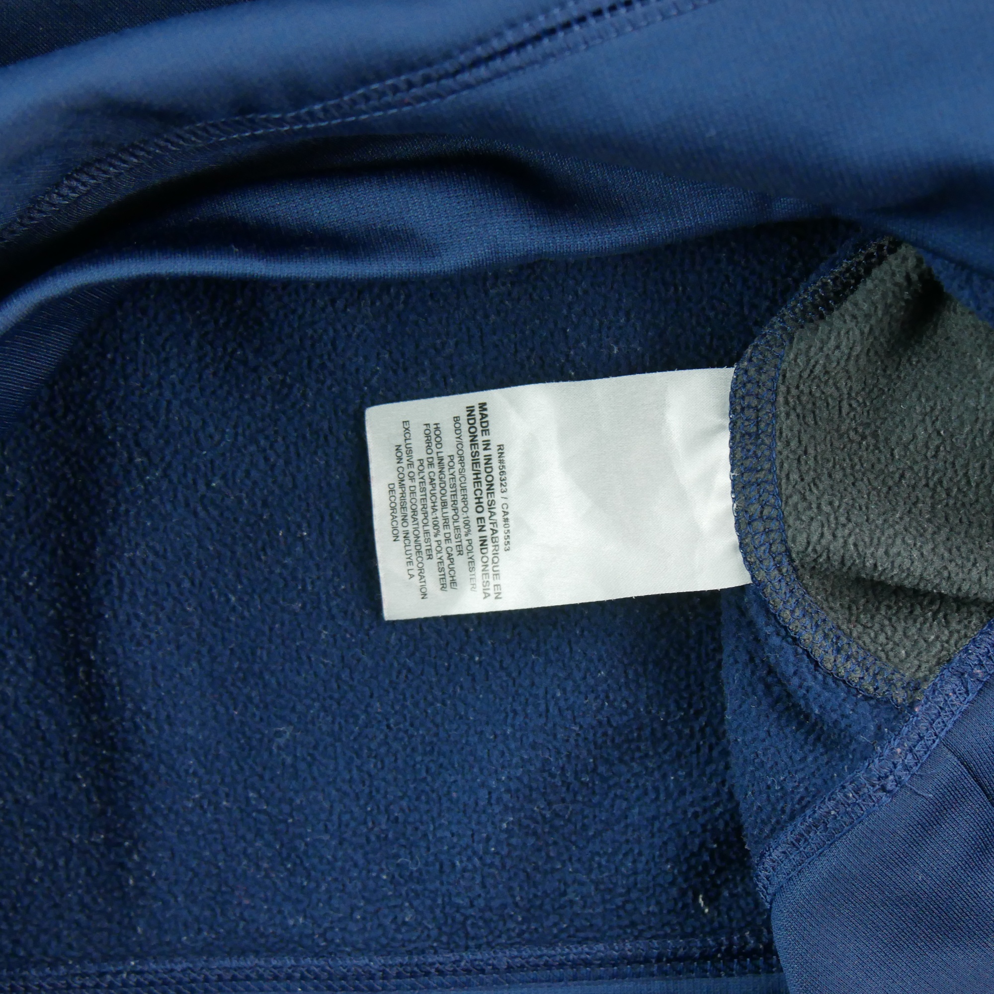 Sweat à capuche Femme  Marine 7
