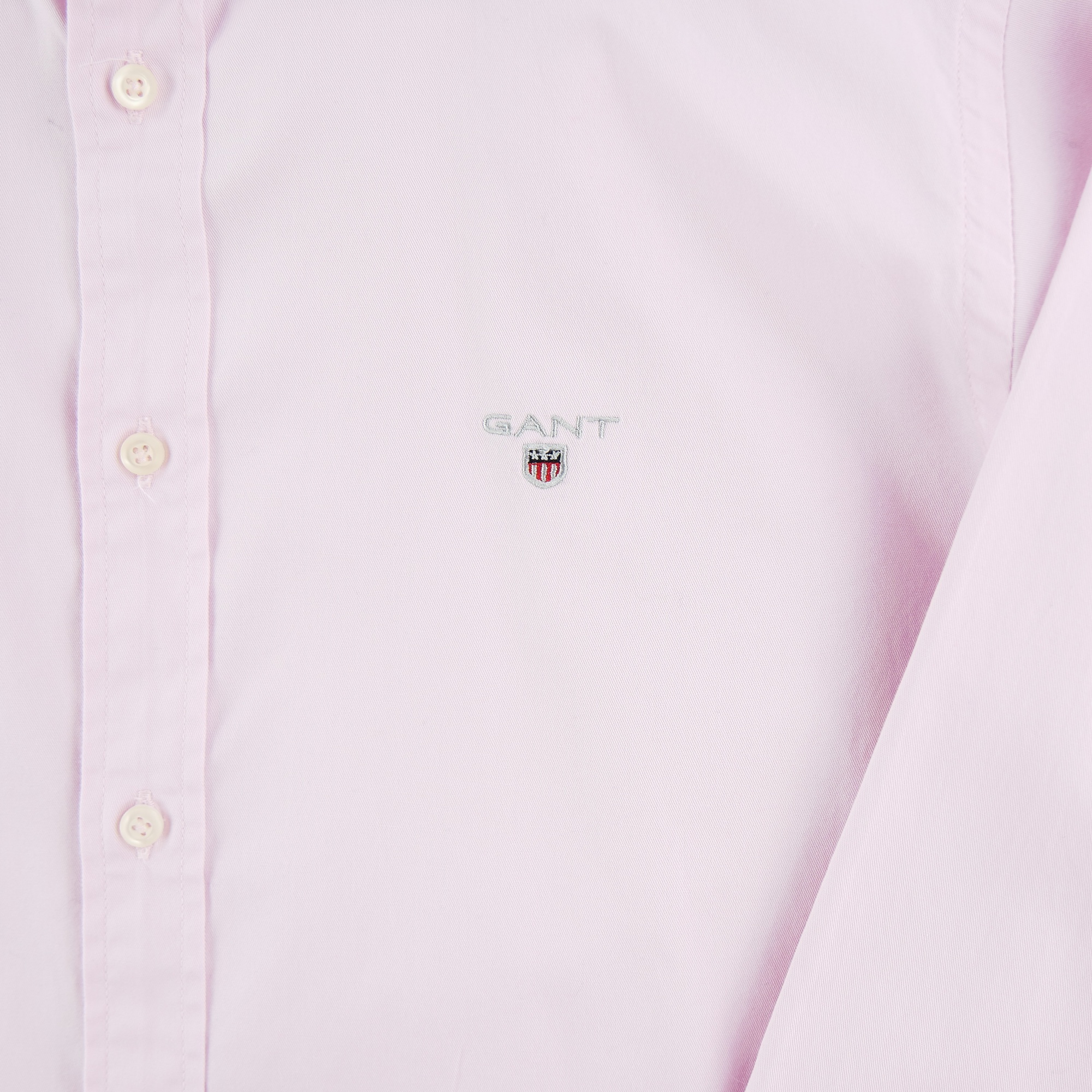 Chemise classiques Homme uni Rose 3