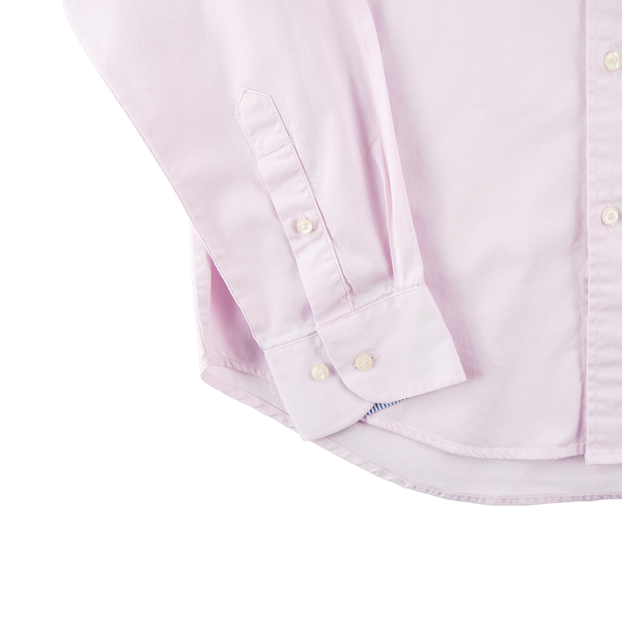 Chemise classiques Homme uni Rose 4