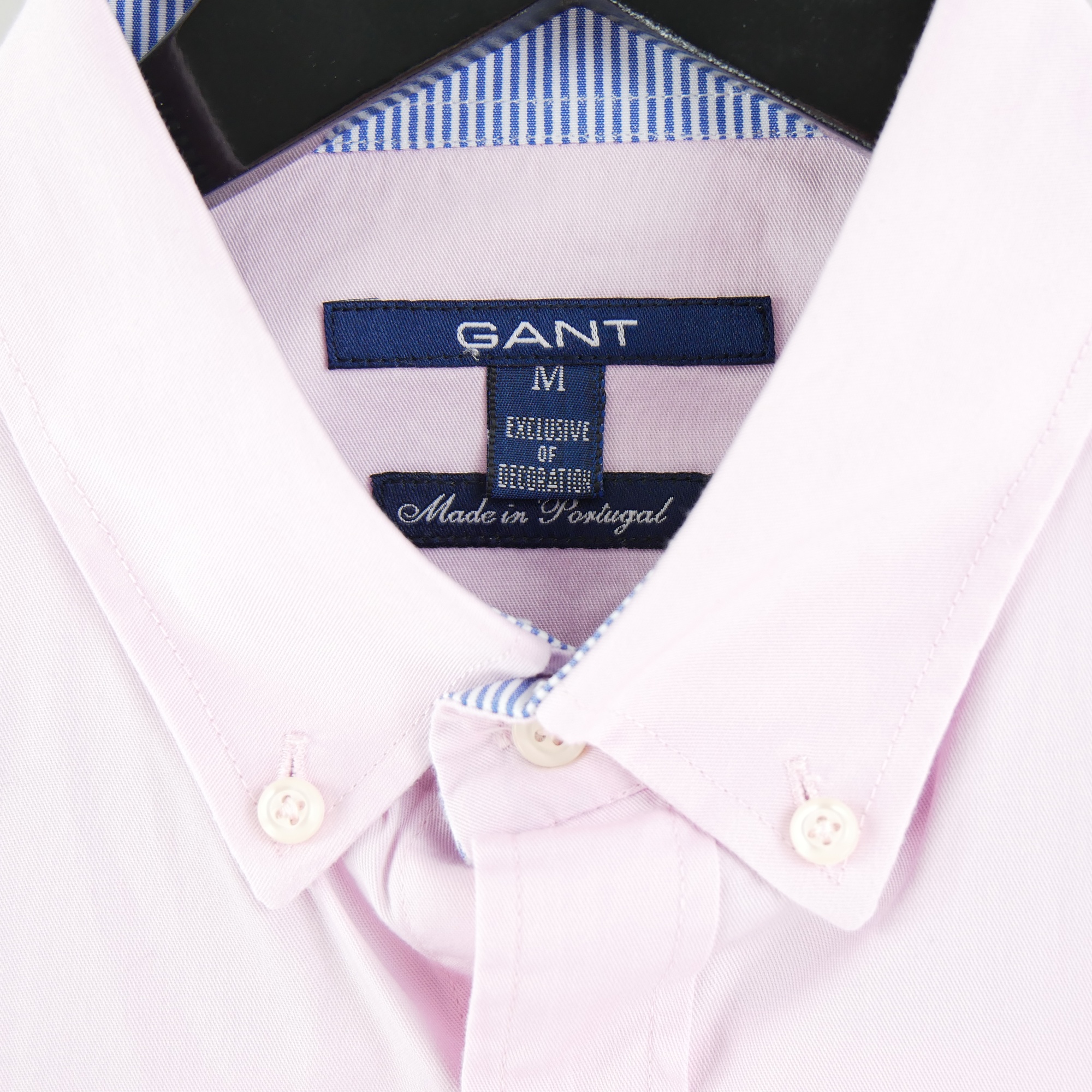 Chemise classiques Homme uni Rose 5