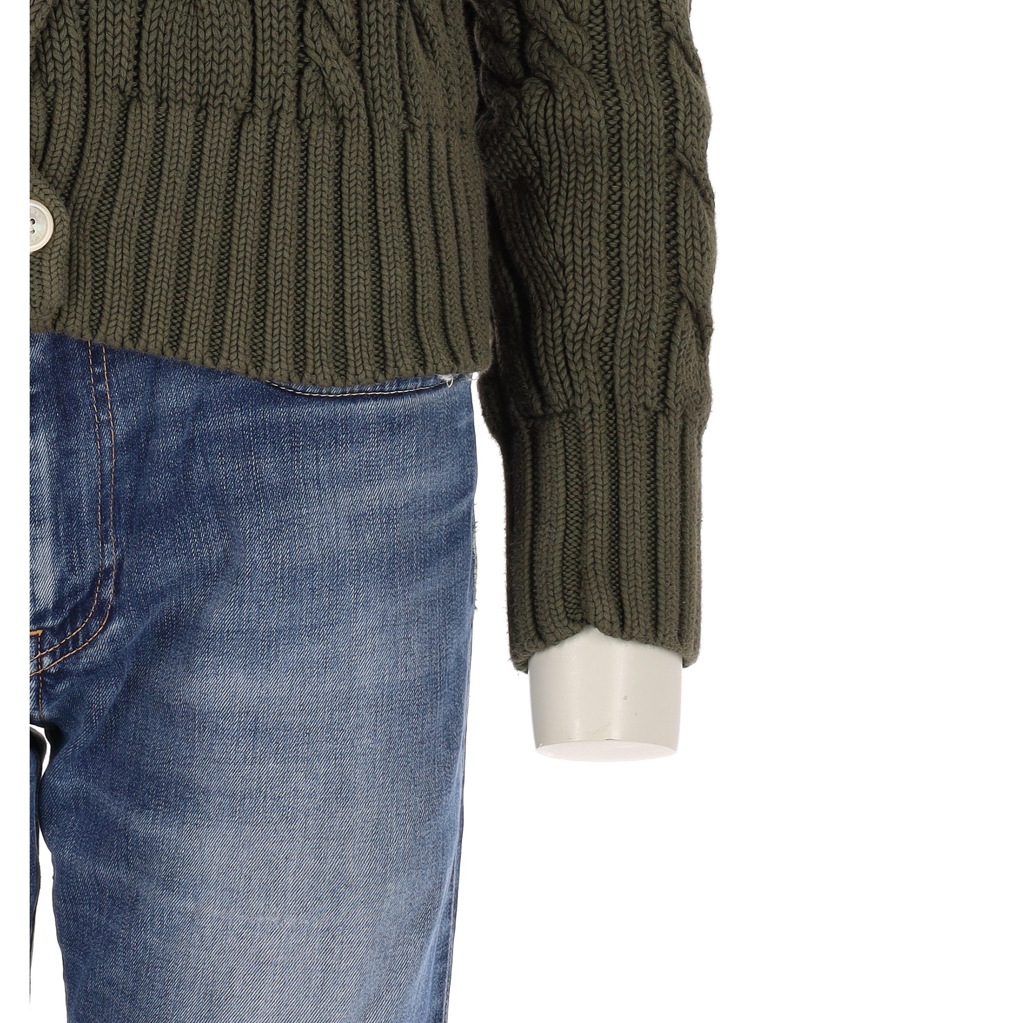 Pull Femme  cardigan Kaki 8