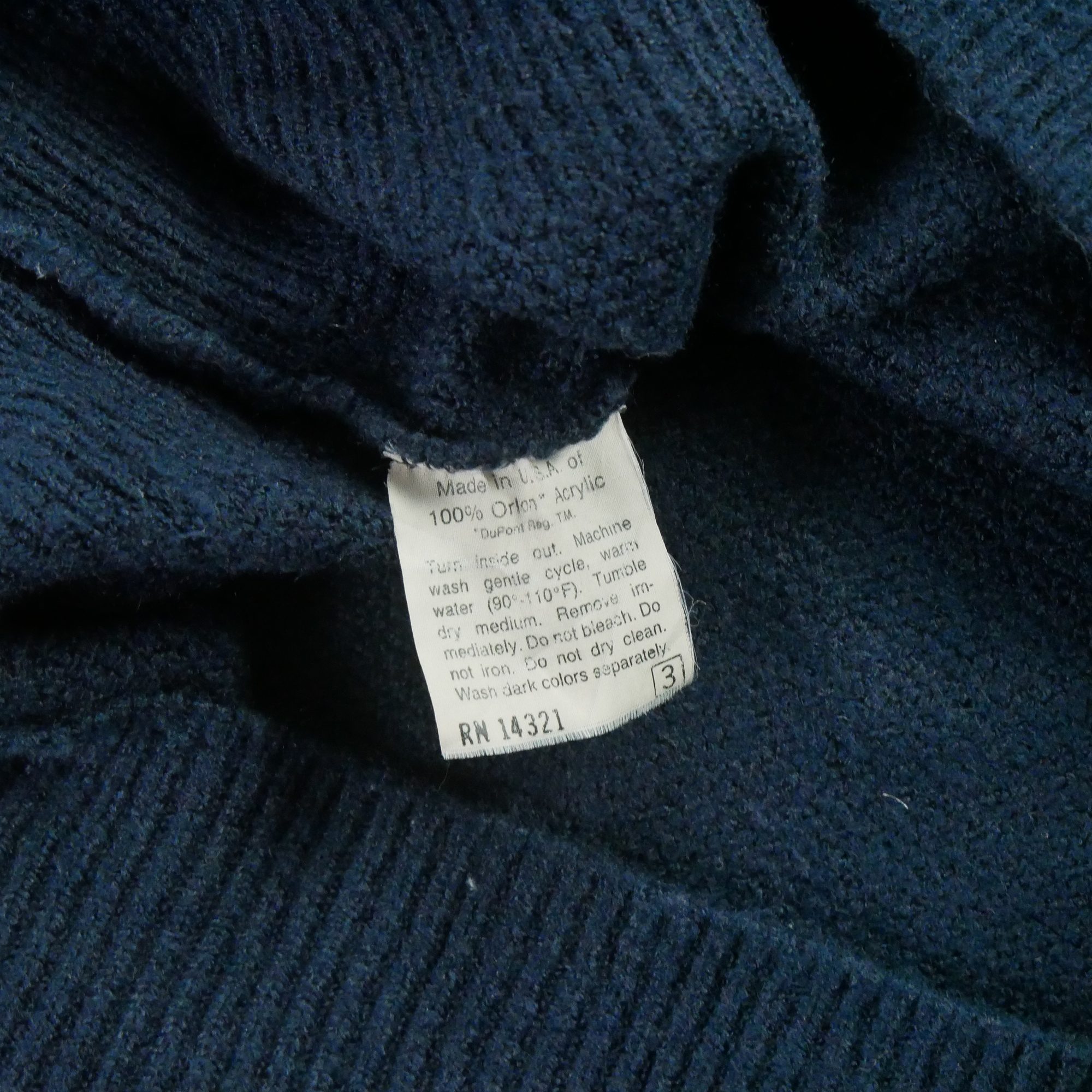 Pull Femme Made in USA Marine 6