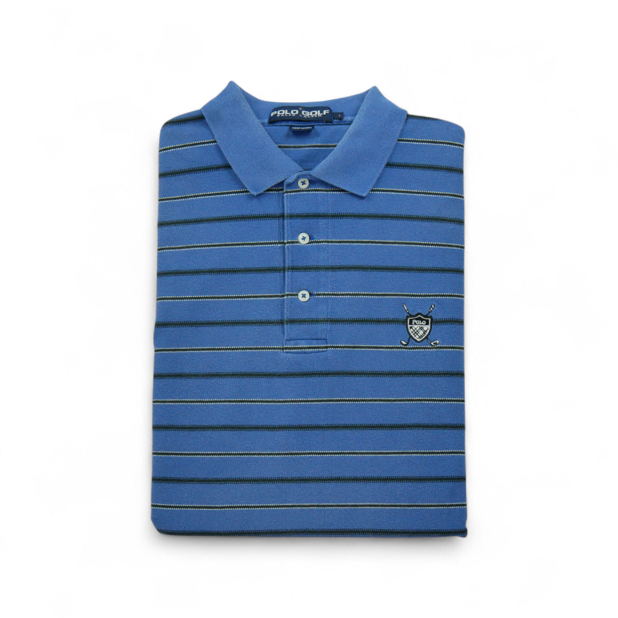 Polo manches courtes Homme  Golf Bleu 1