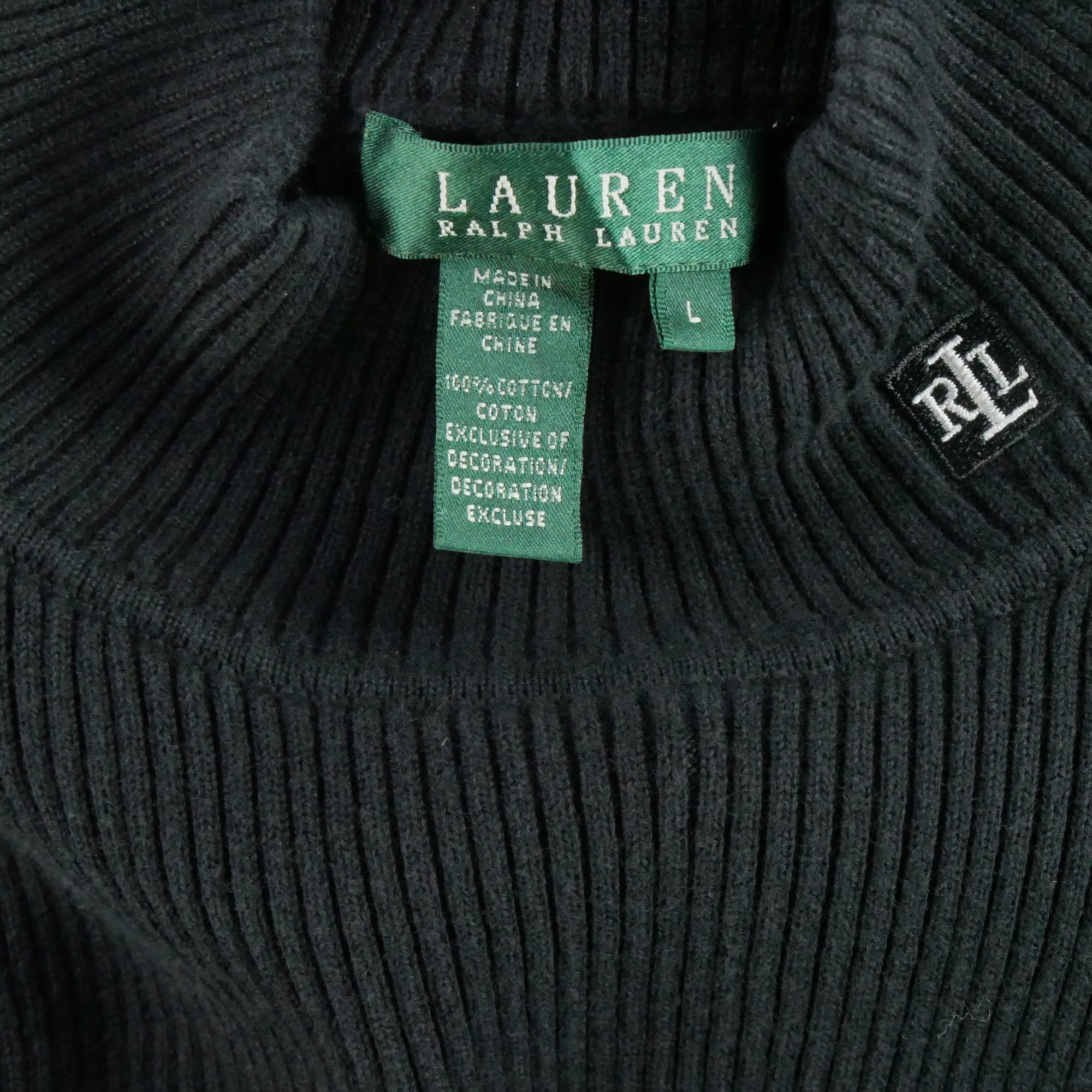 Pull Femme  col roulé Noir 5
