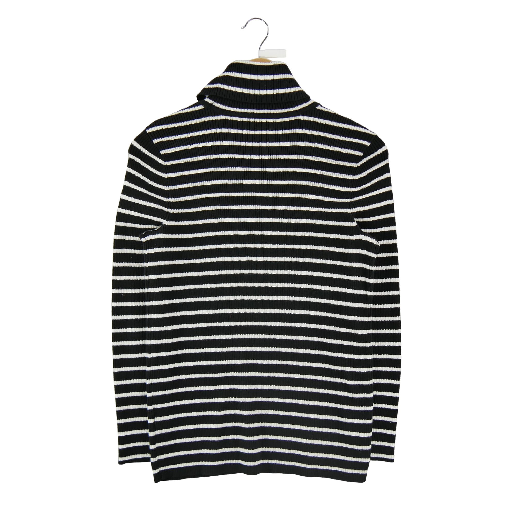Pull Femme  col roulé Noir 2