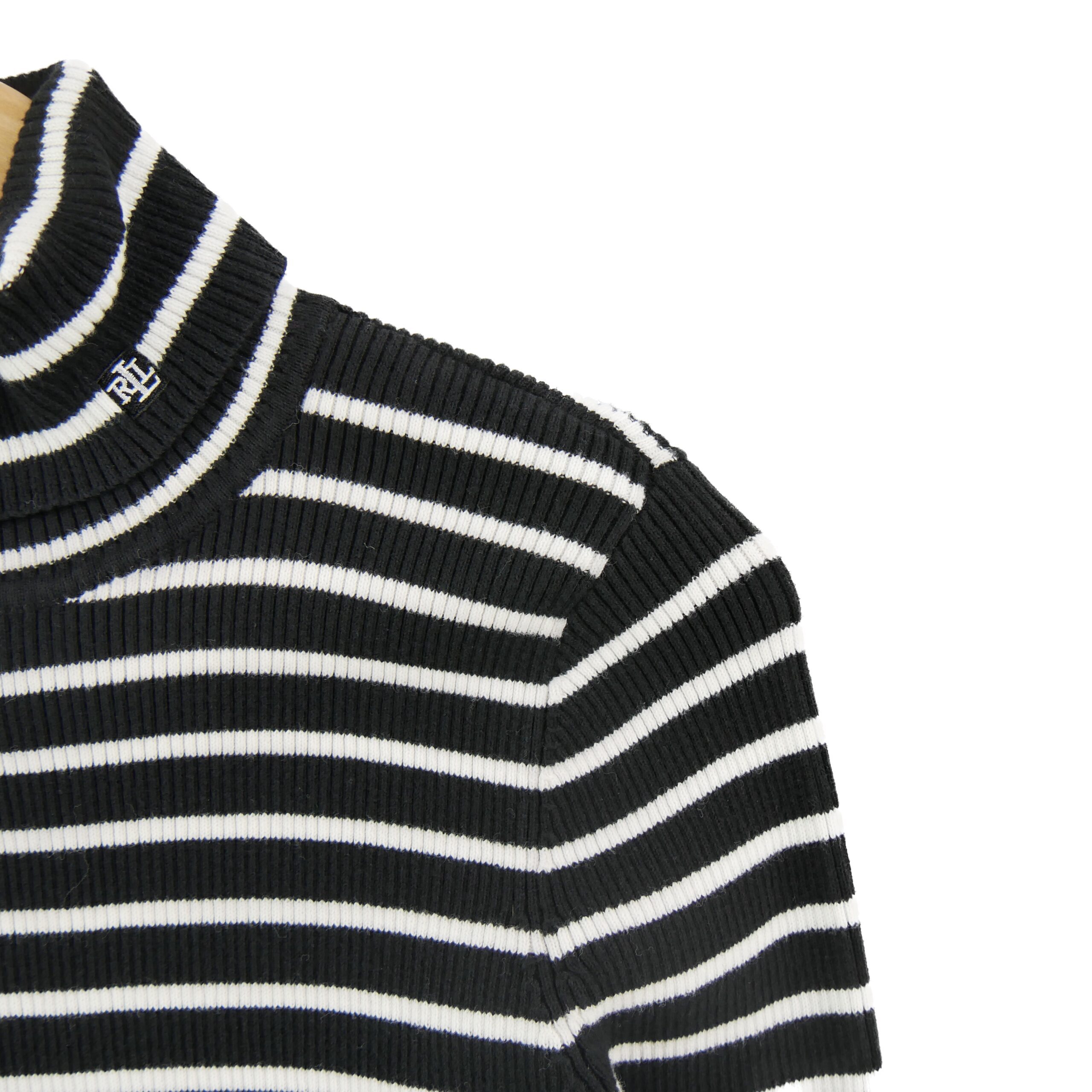 Pull Femme  col roulé Noir 3
