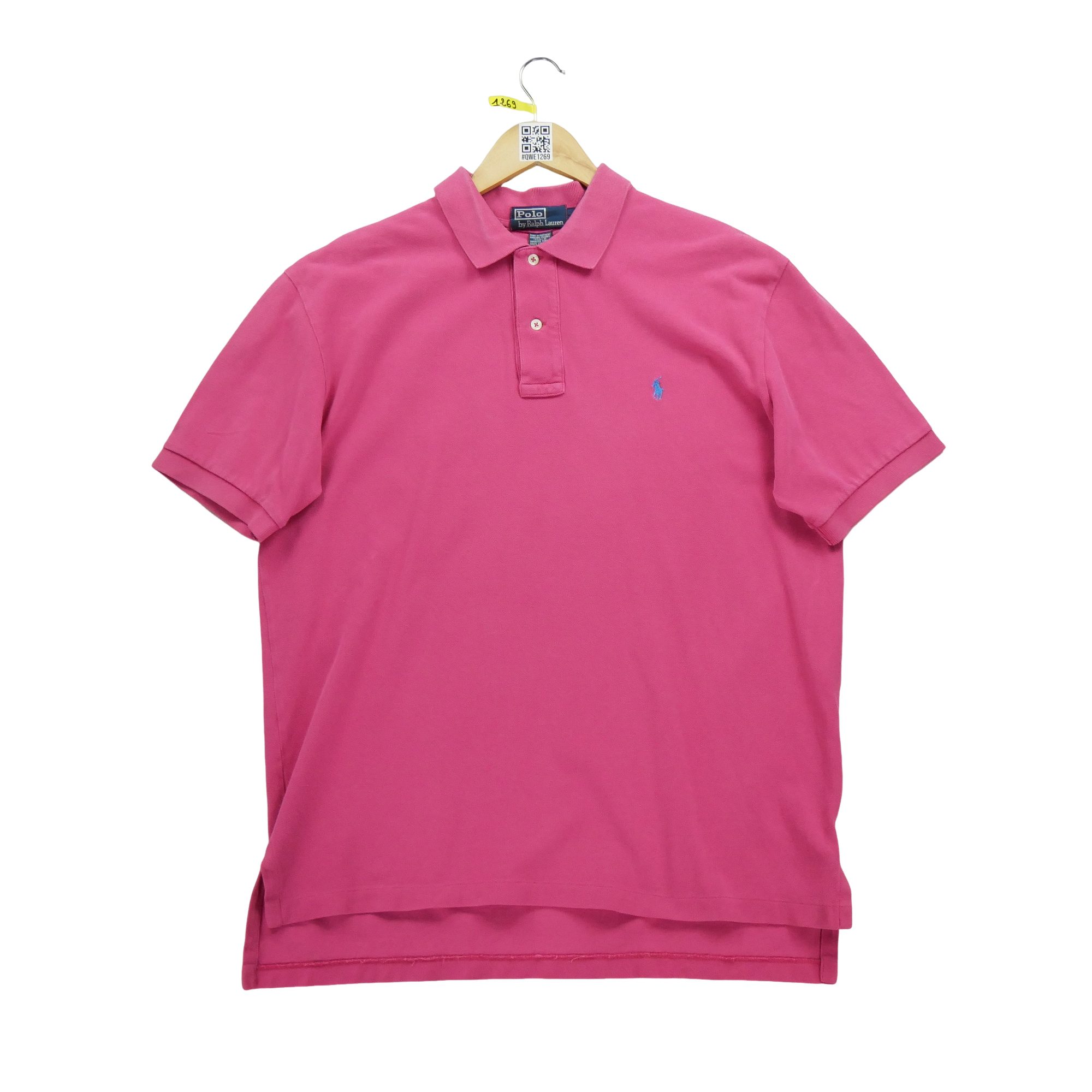 Polo manches courtes Homme  Rose 1