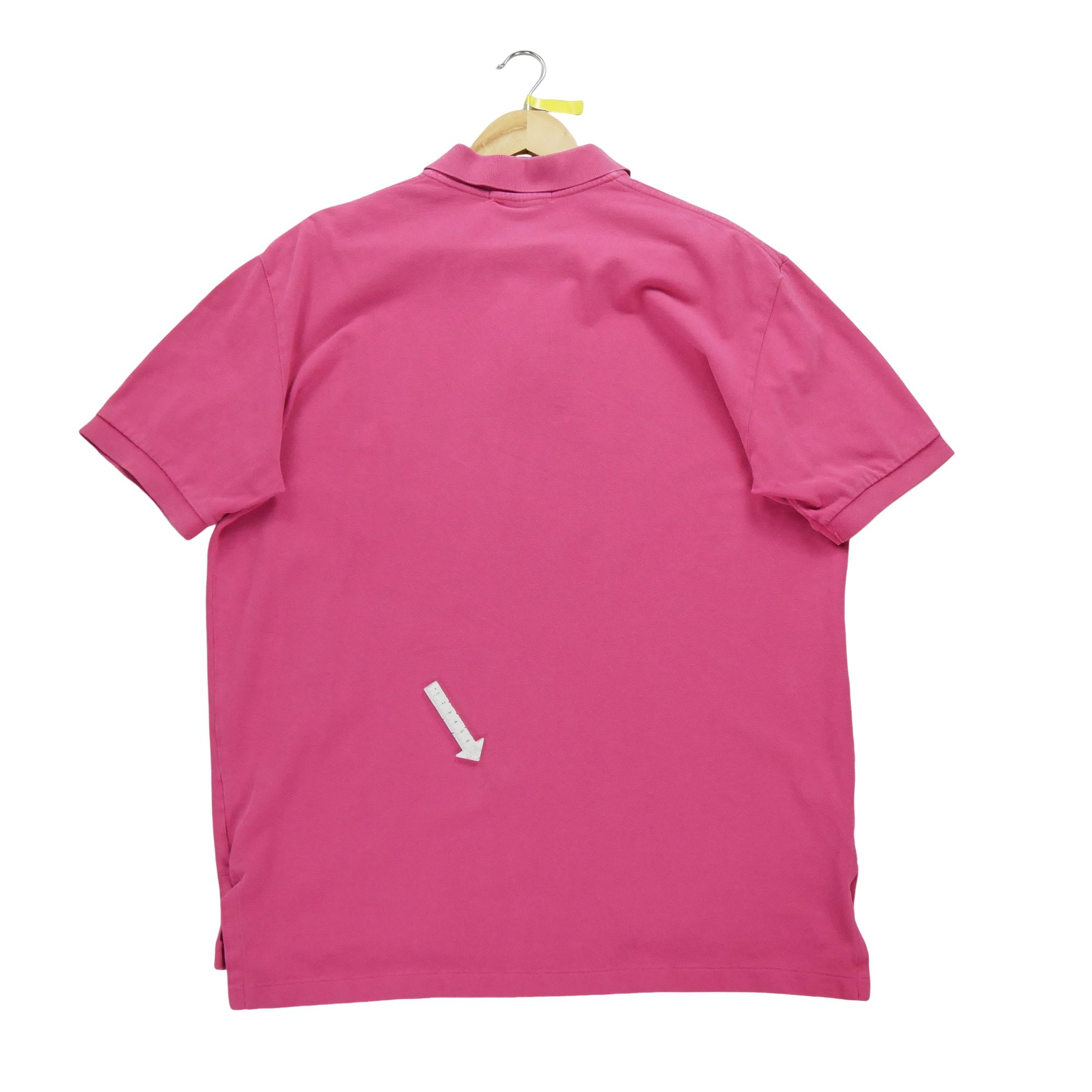 Polo manches courtes Homme  Rose 5