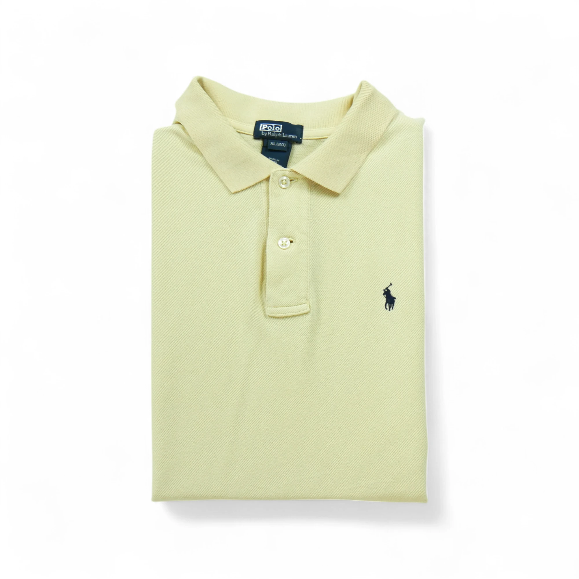 Polo manches courtes Homme  Jaune 1