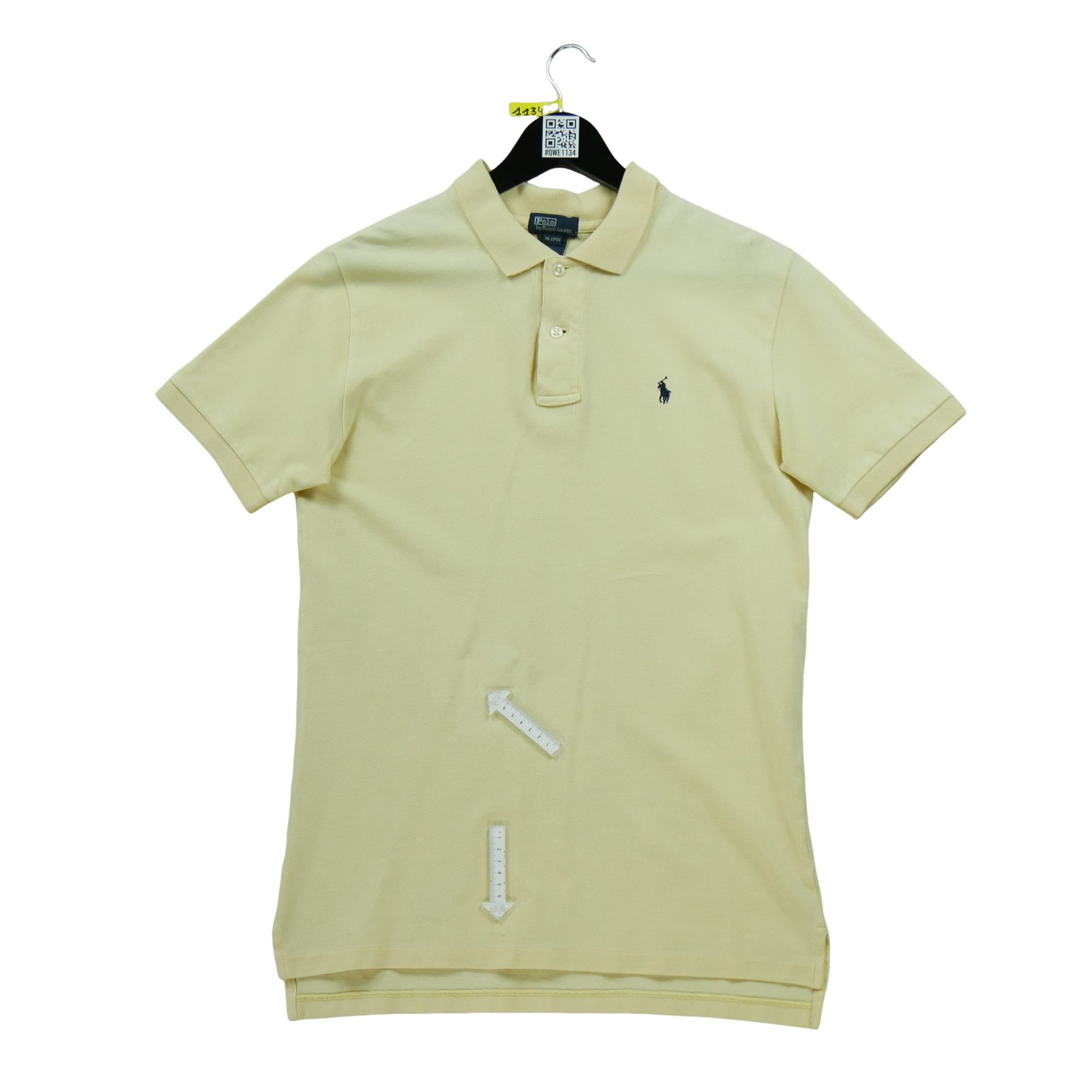 Polo manches courtes Homme  Jaune 5