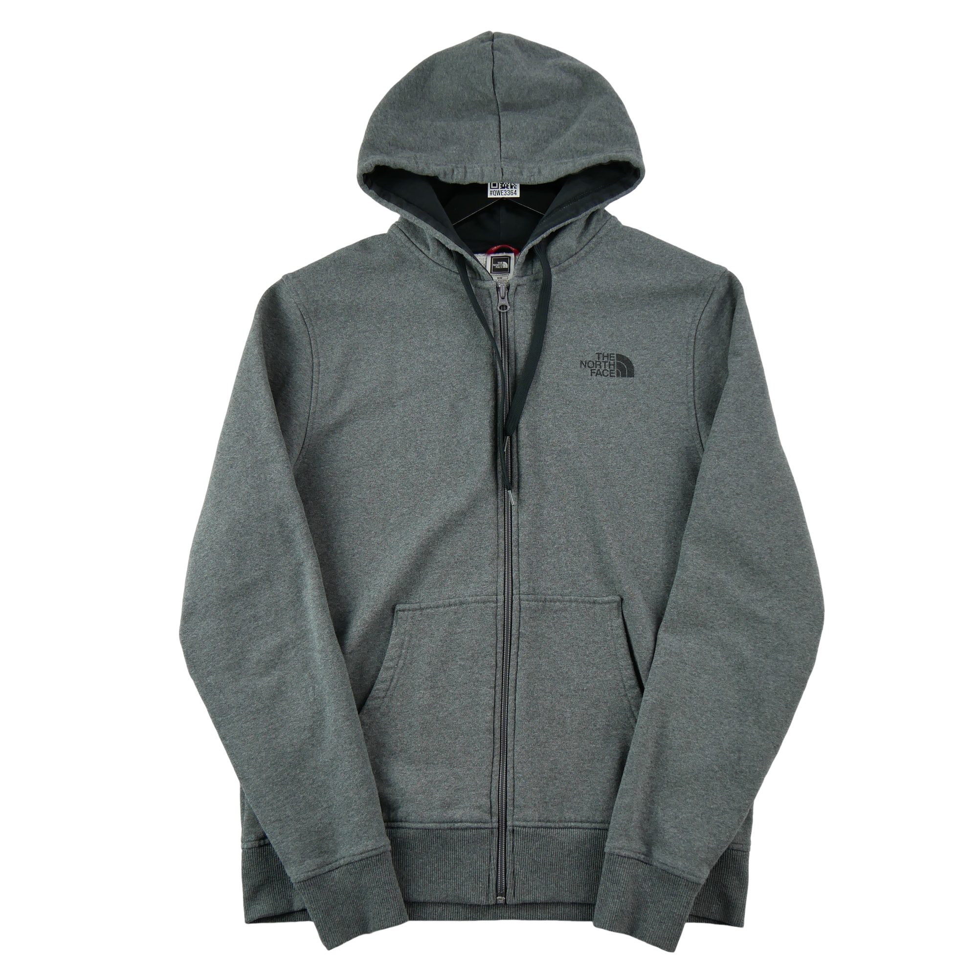 Sweat à capuche Homme  full zip Gris 1
