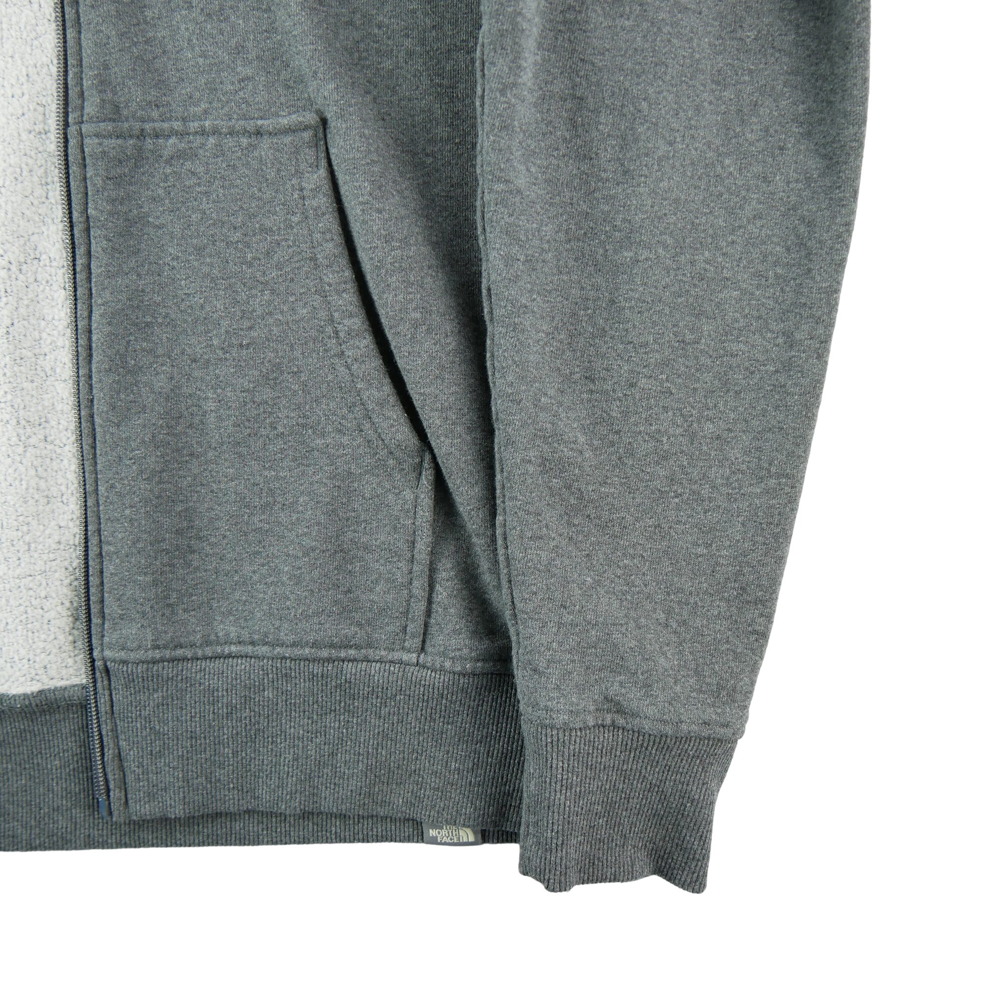 Sweat à capuche Homme  full zip Gris 5