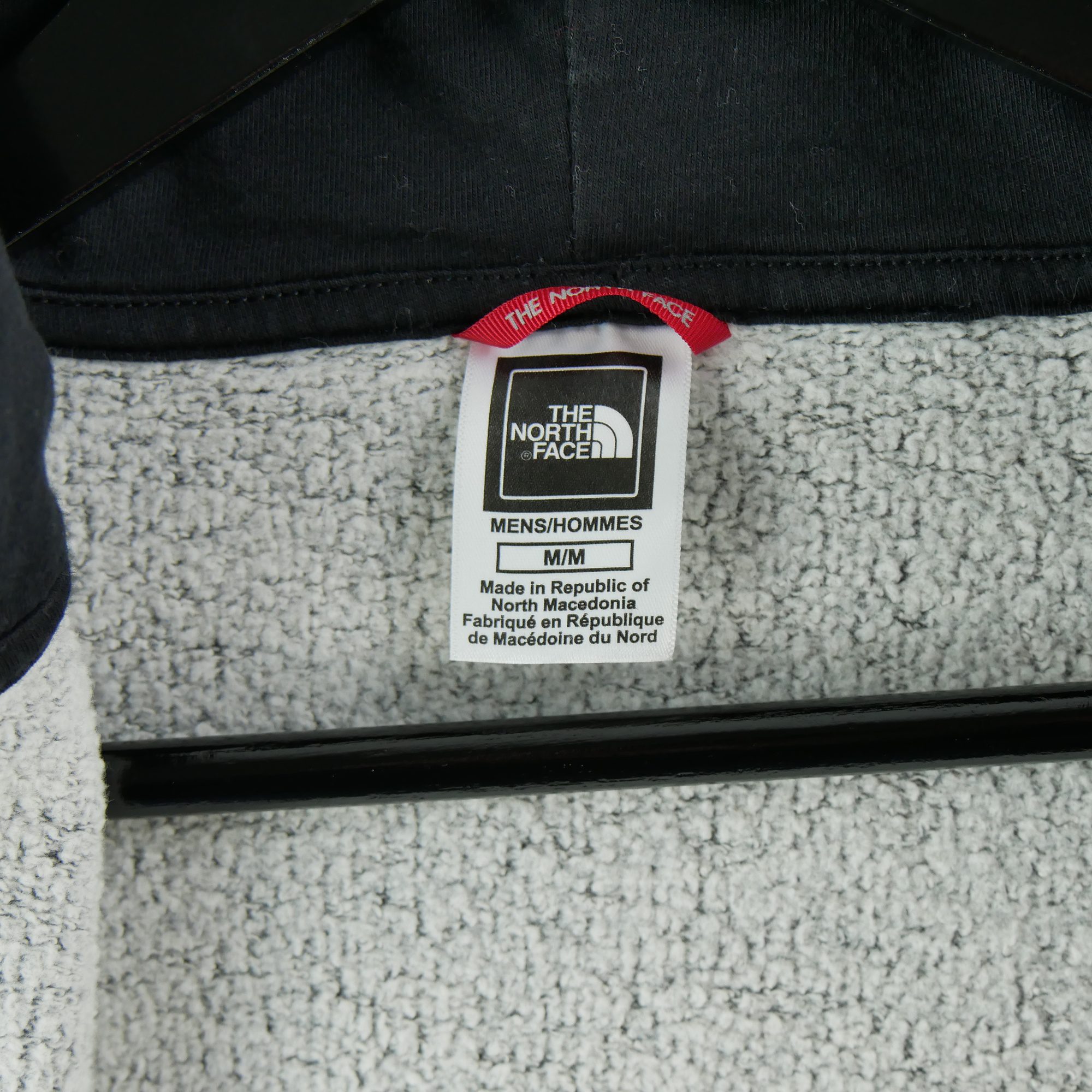Sweat à capuche Homme  full zip Gris 6