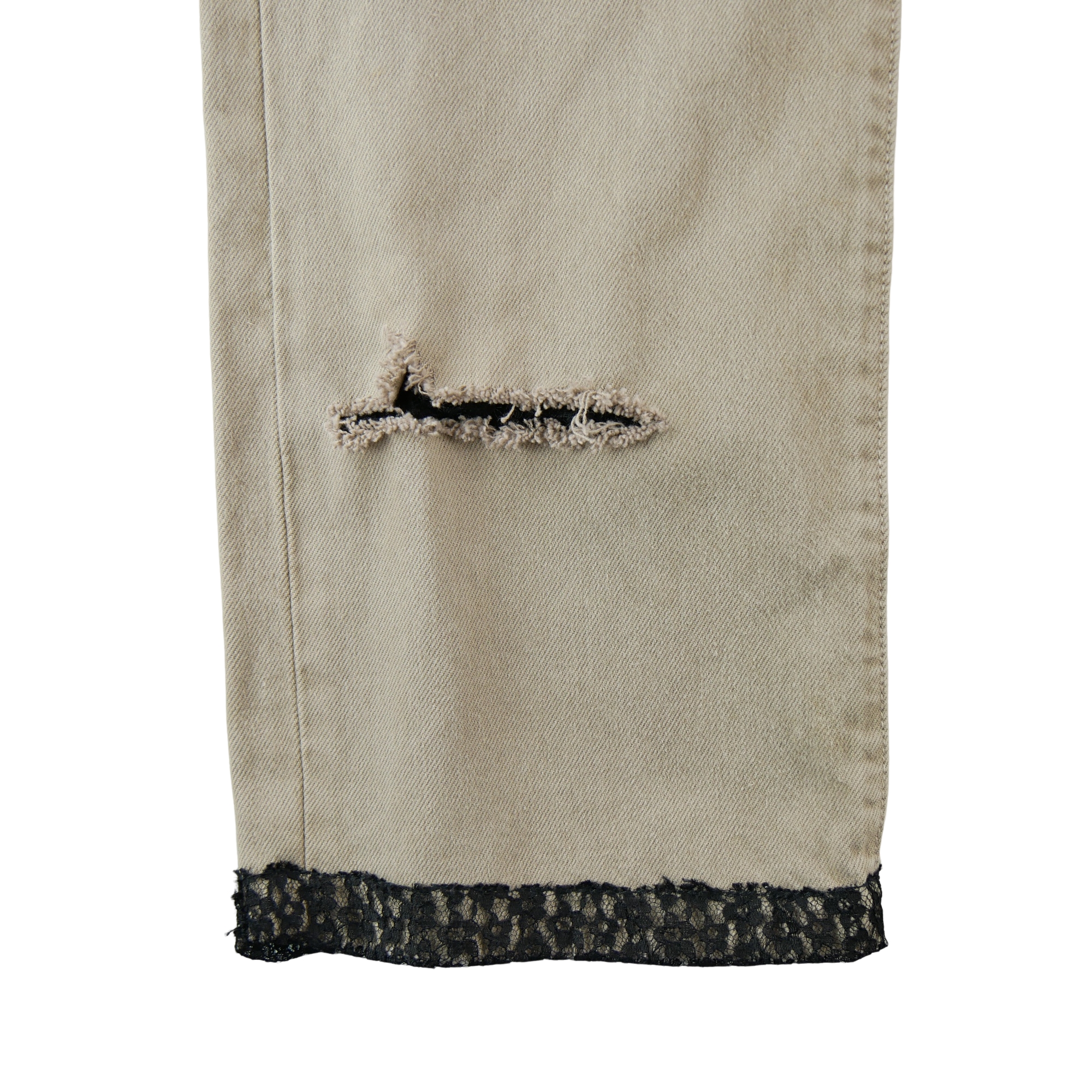Jean Femme Upcycling Levis 501 Beige 5