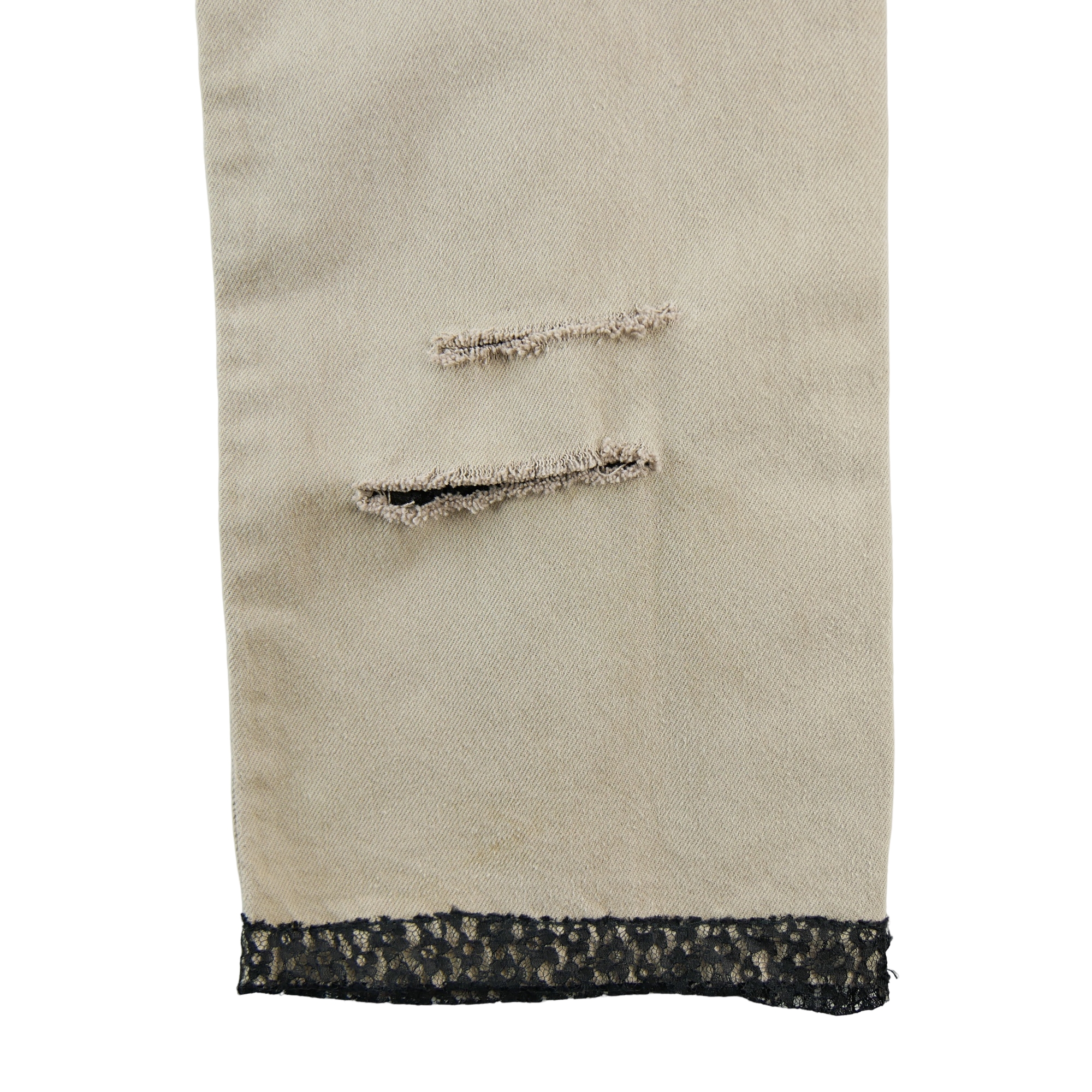 Jean Femme Upcycling Levis 501 Beige 6