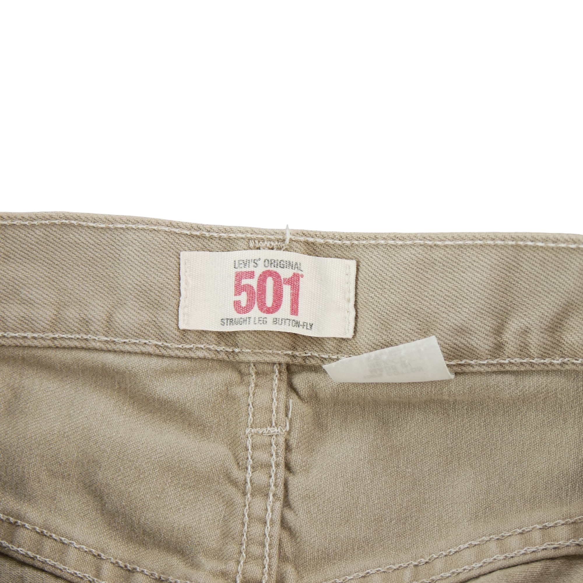 Jean Femme Upcycling Levis 501 Beige 8