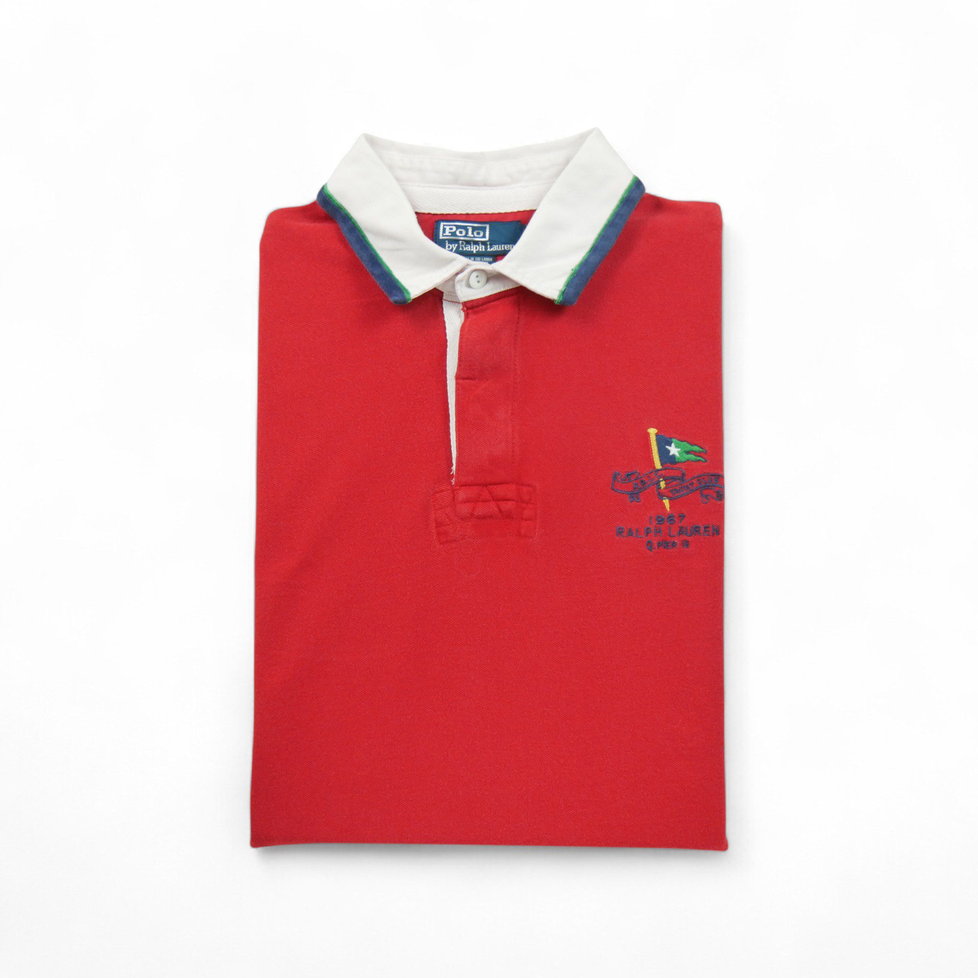 Polo manches courtes Homme  Rouge 1