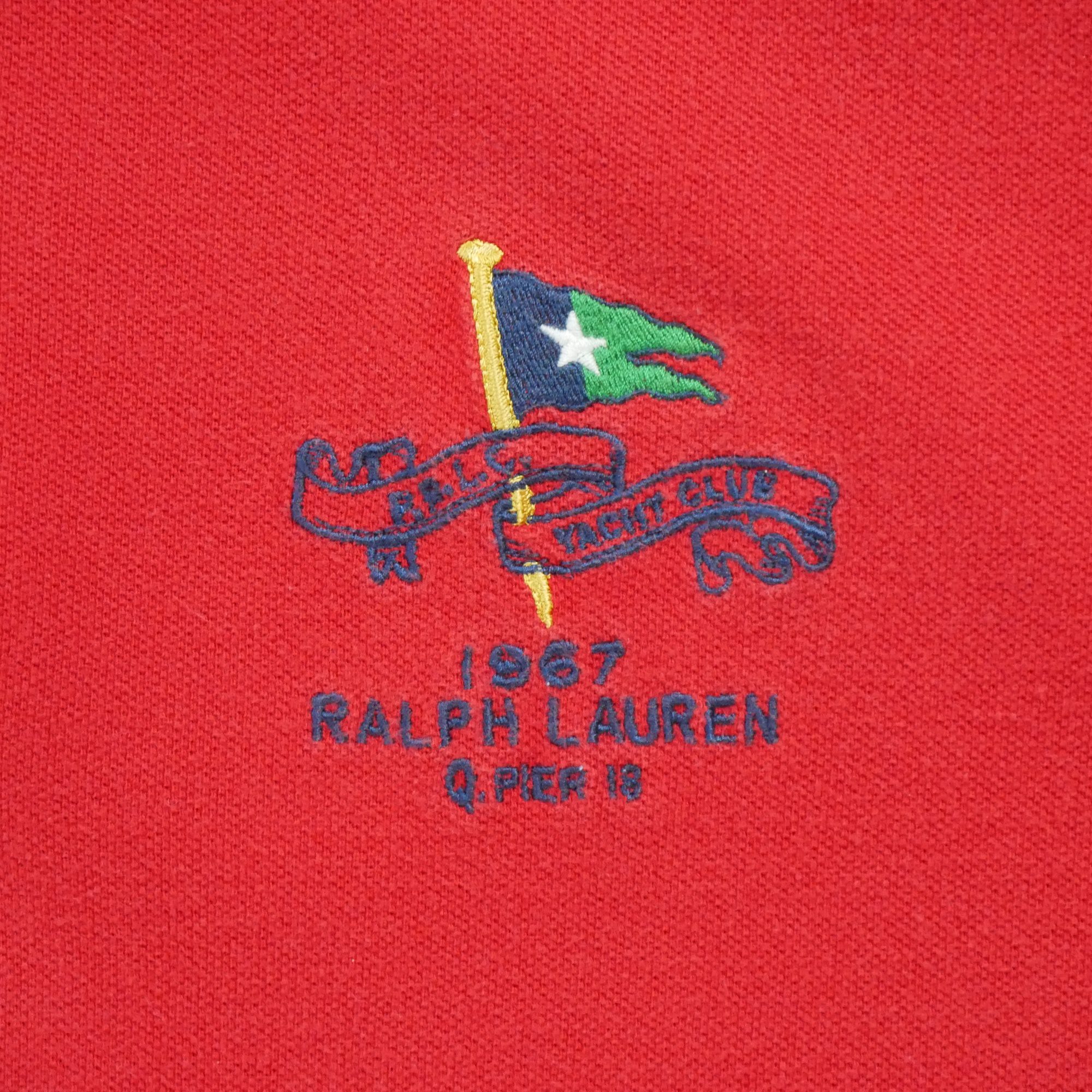 Polo manches courtes Homme  Rouge 5