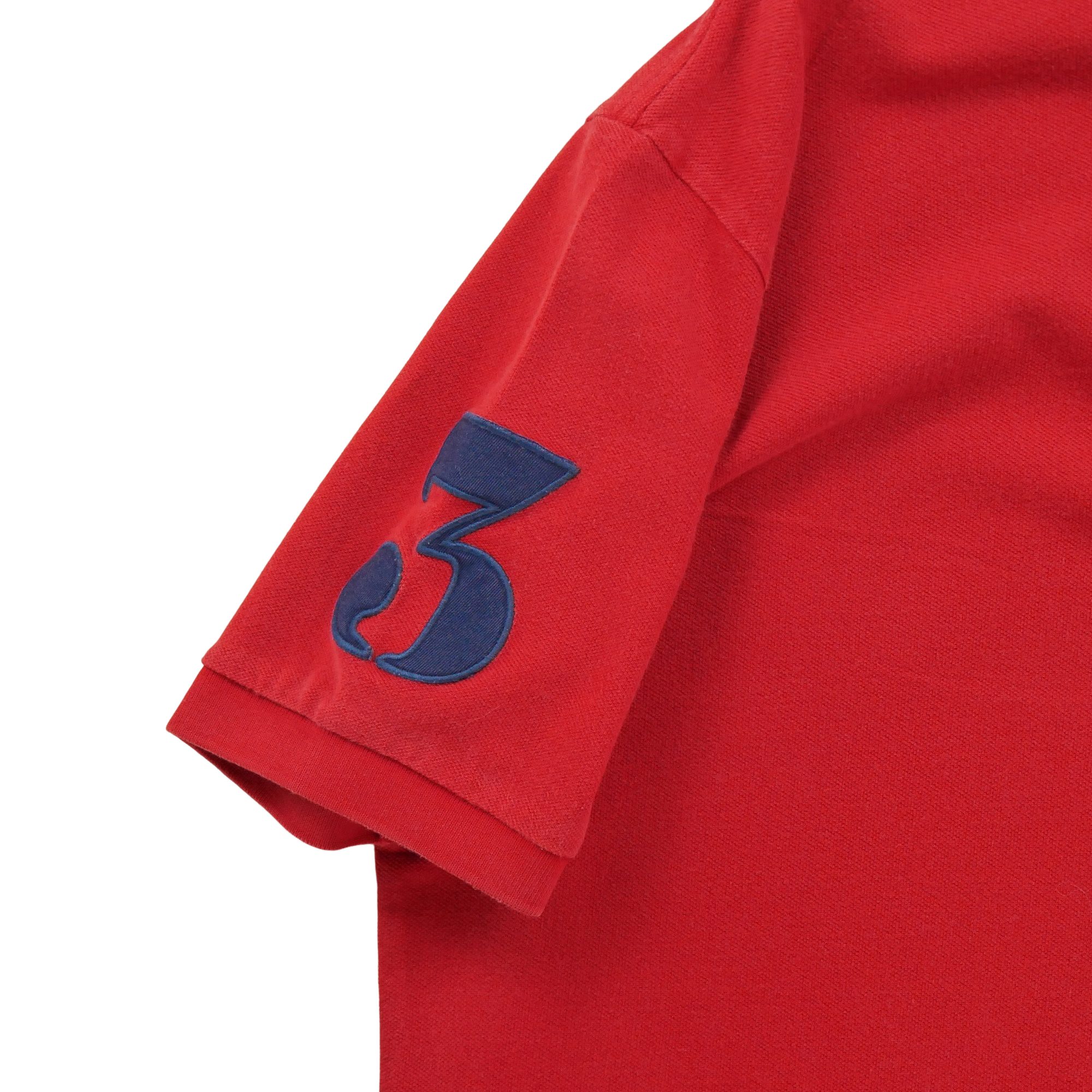 Polo manches courtes Homme  Rouge 6