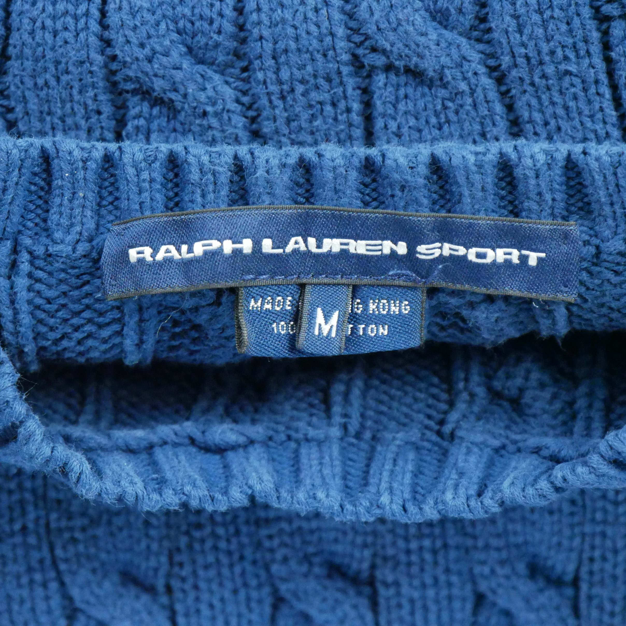 Pull Femme  en maille torsadée Marine 6