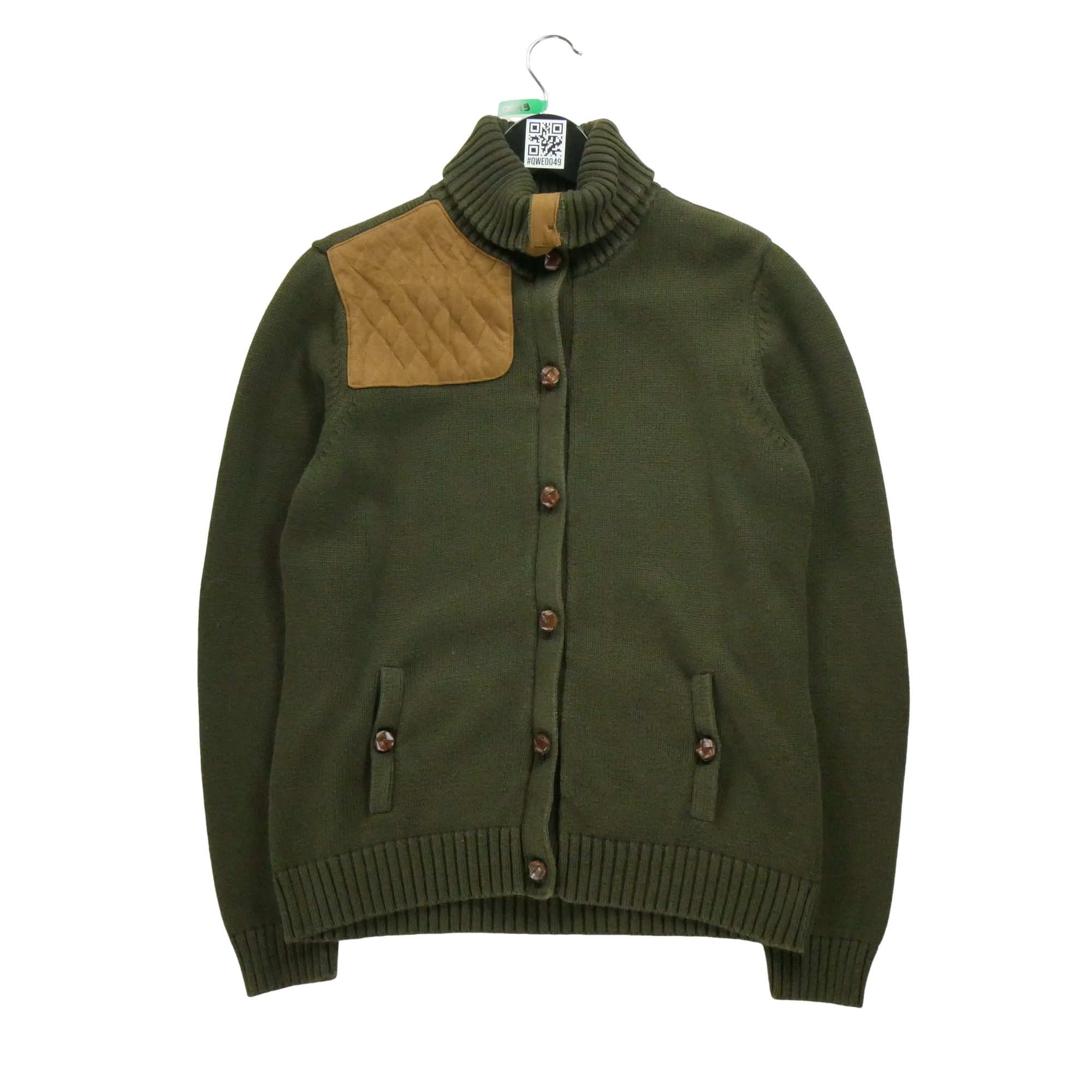 Pull Femme  cardigan Kaki 4