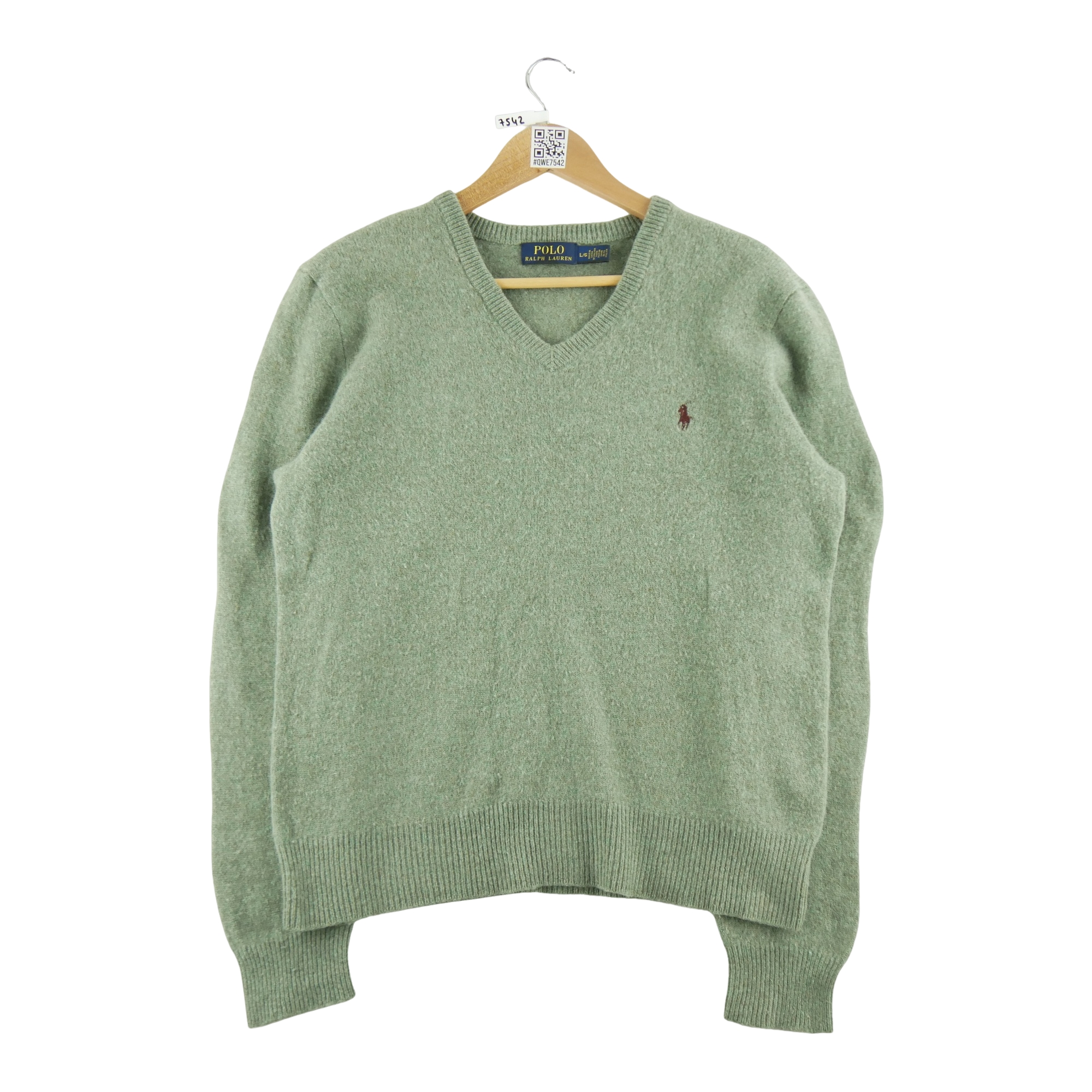 Pull Femme  en laine Vert 1