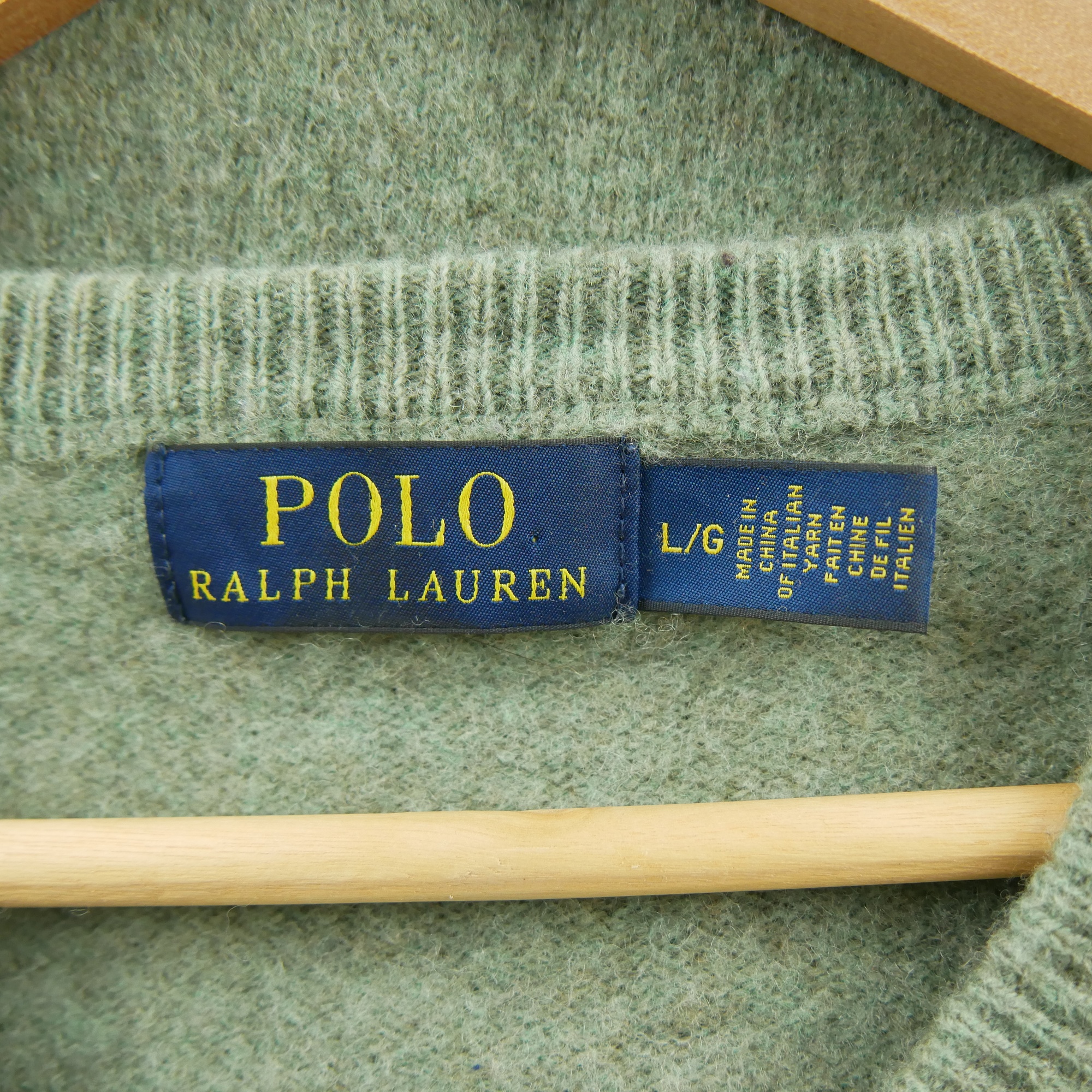 Pull Femme  en laine Vert 5