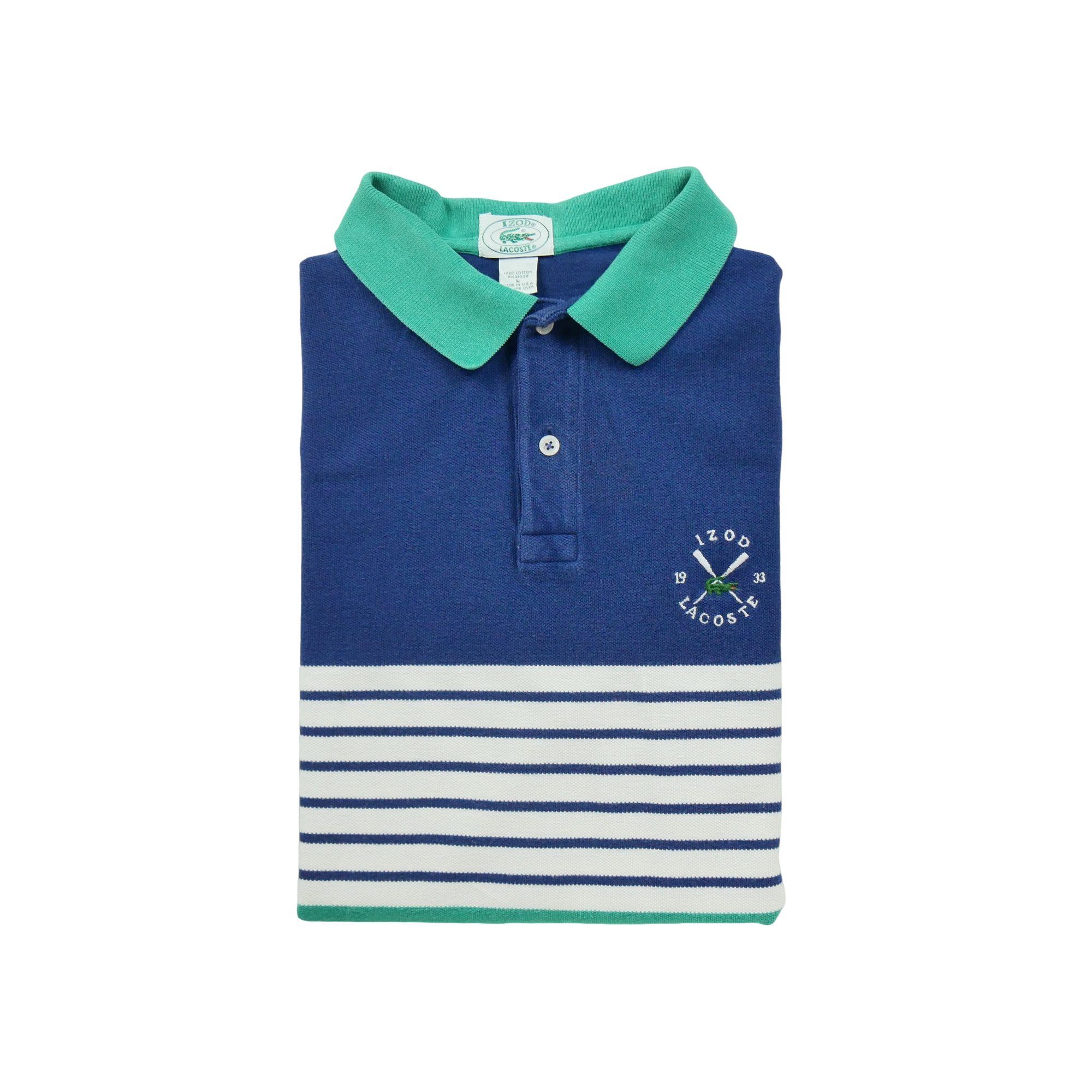 Polo manches courtes Homme  Izod Bleu 1