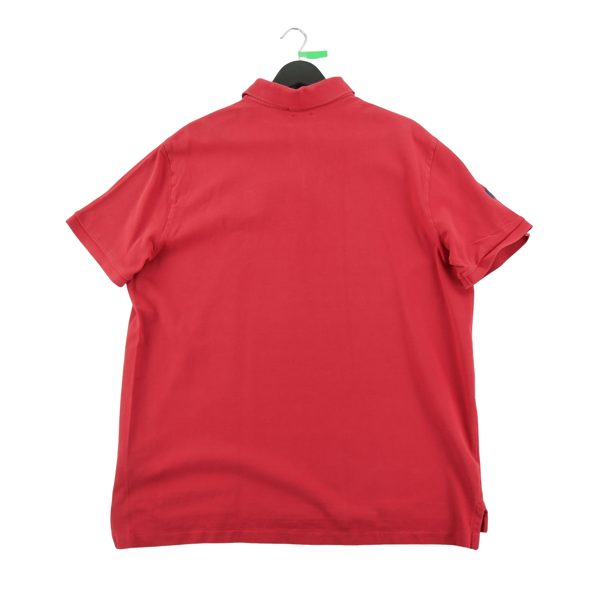 Polo manches courtes Homme  Rouge 3