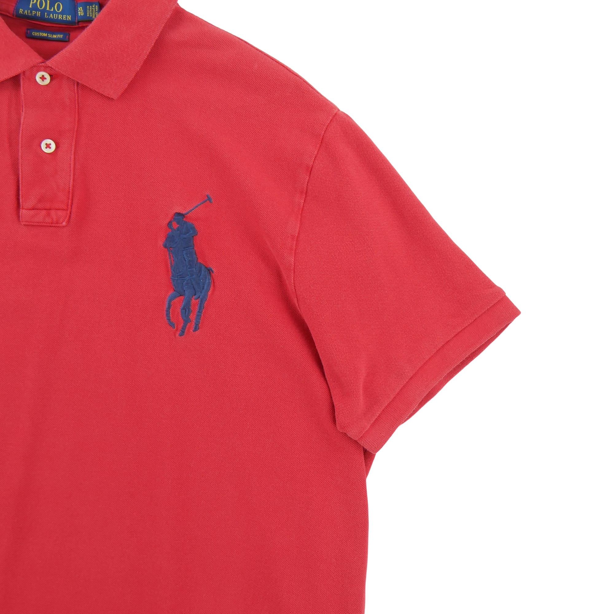 Polo manches courtes Homme  Rouge 5