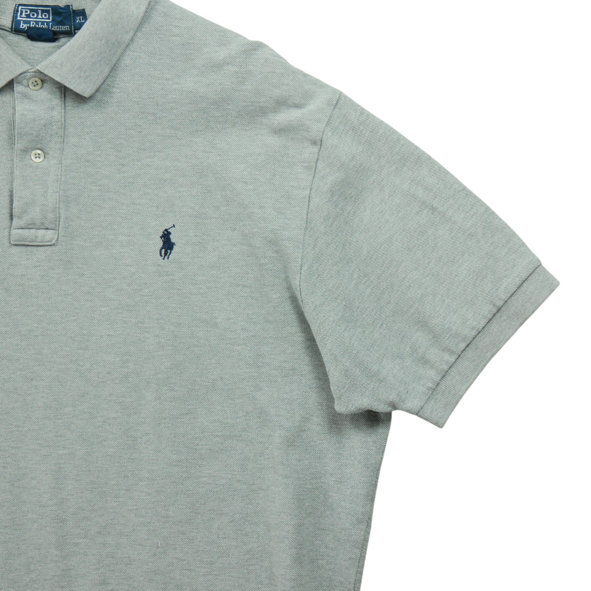 Polo manches courtes Homme  Gris 4