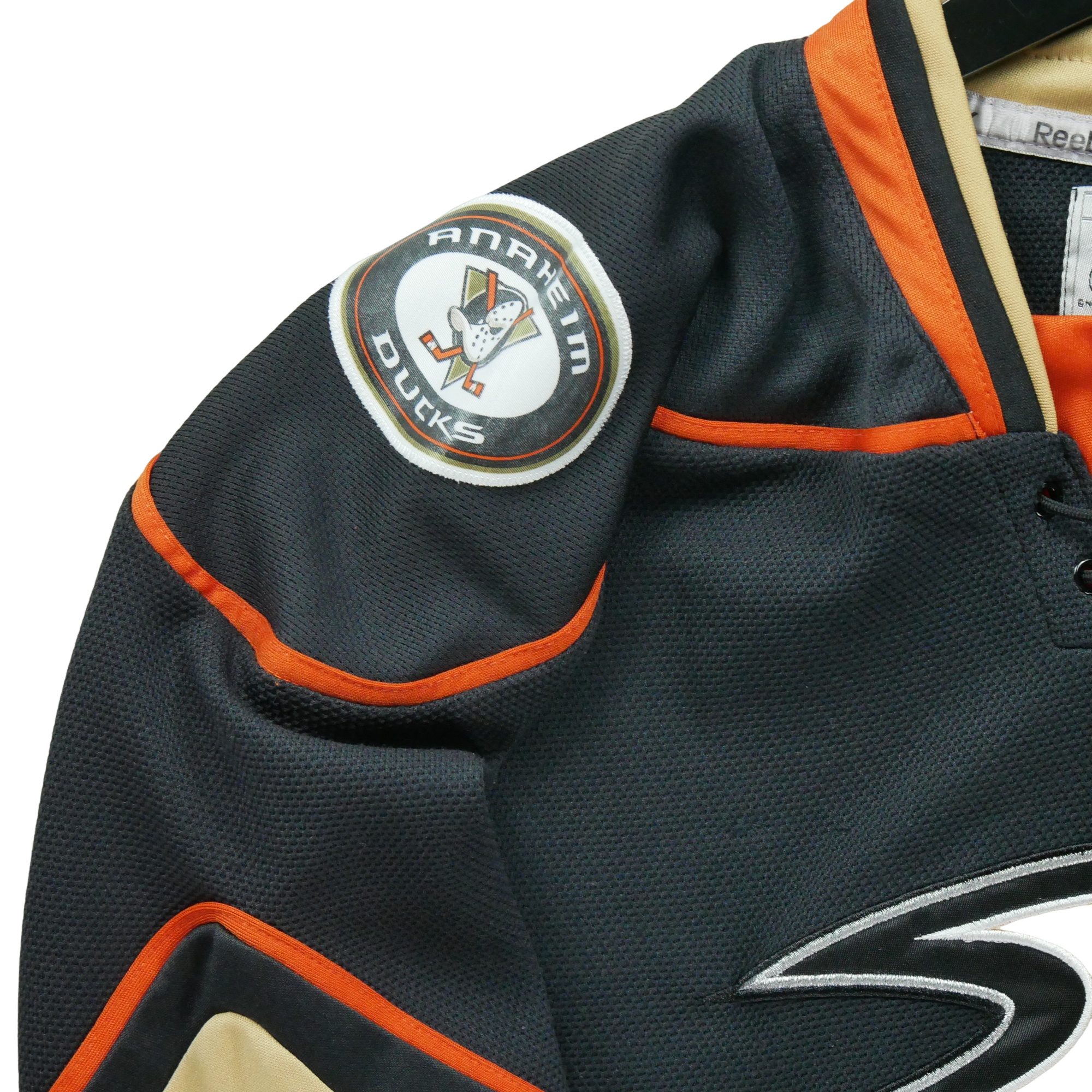 Maillot Homme NHL Anaheim Ducks Ree Noir 4