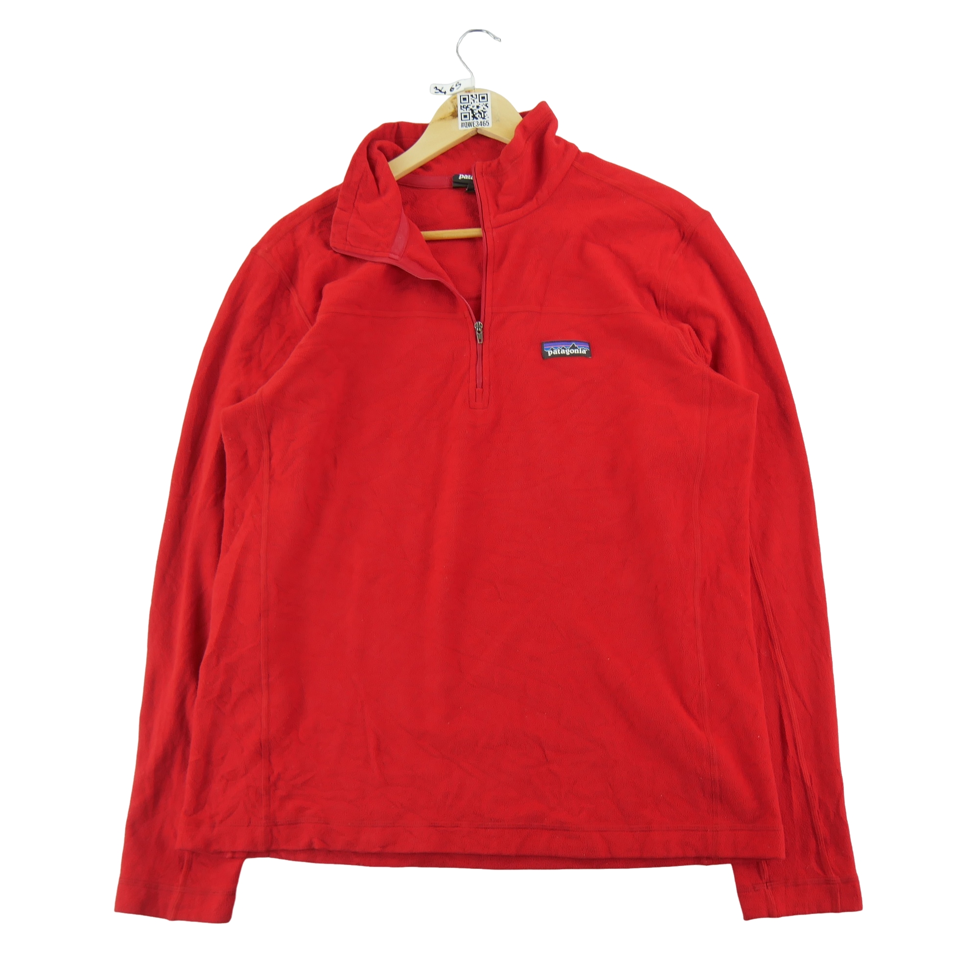 Pull polaire Homme  Rouge 3